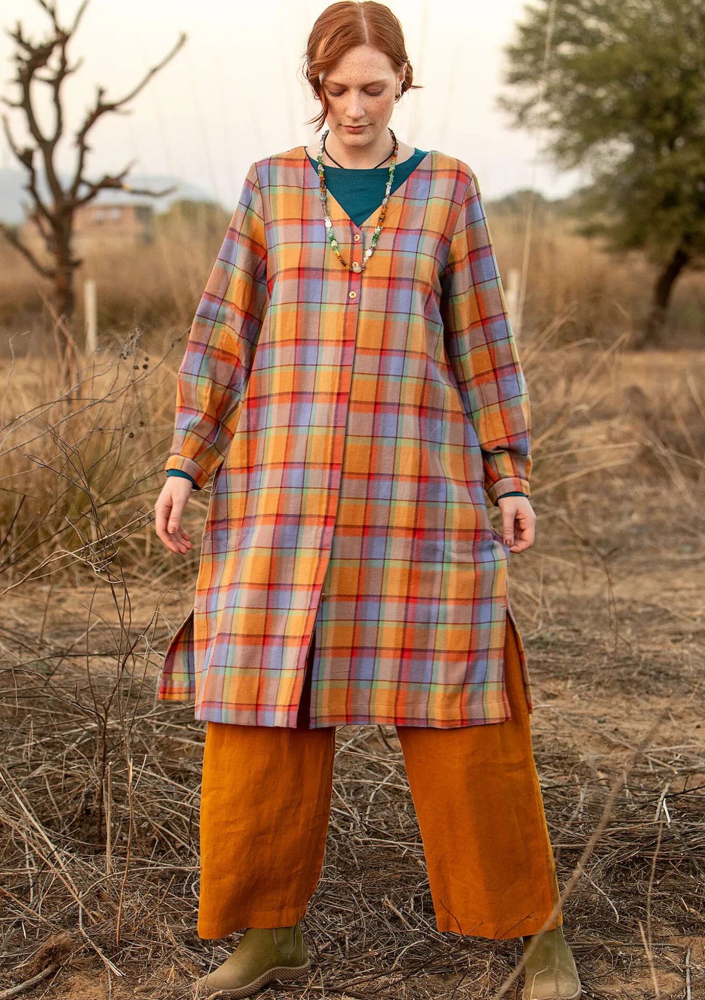 Gudrun Sjödén Kleid „Skagen“ aus Bio-Baumwollgewebe^ Kleider
