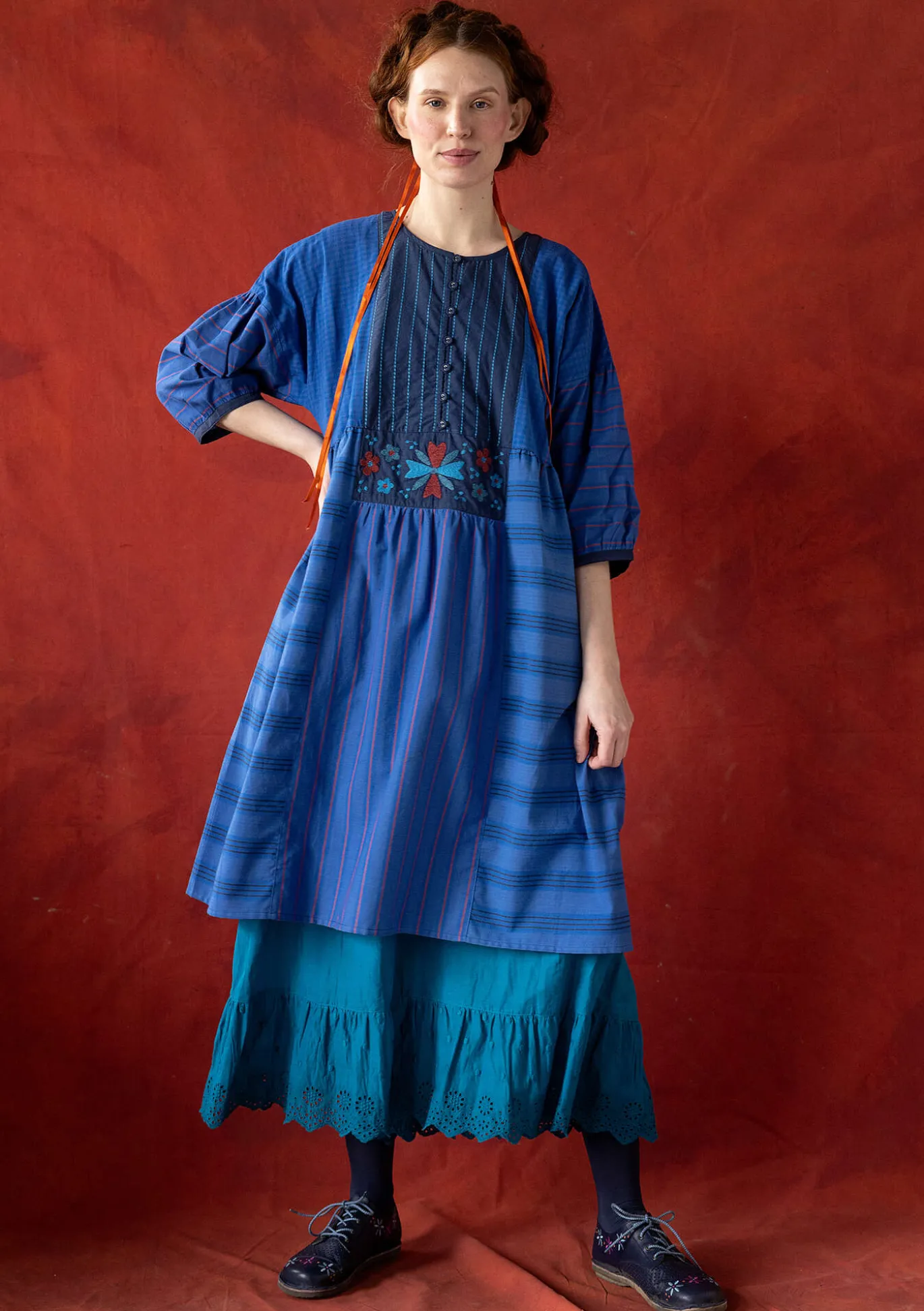 Gudrun Sjödén Kleid „Sofia“ aus Bio-Baumwollgewebe^ Kleider