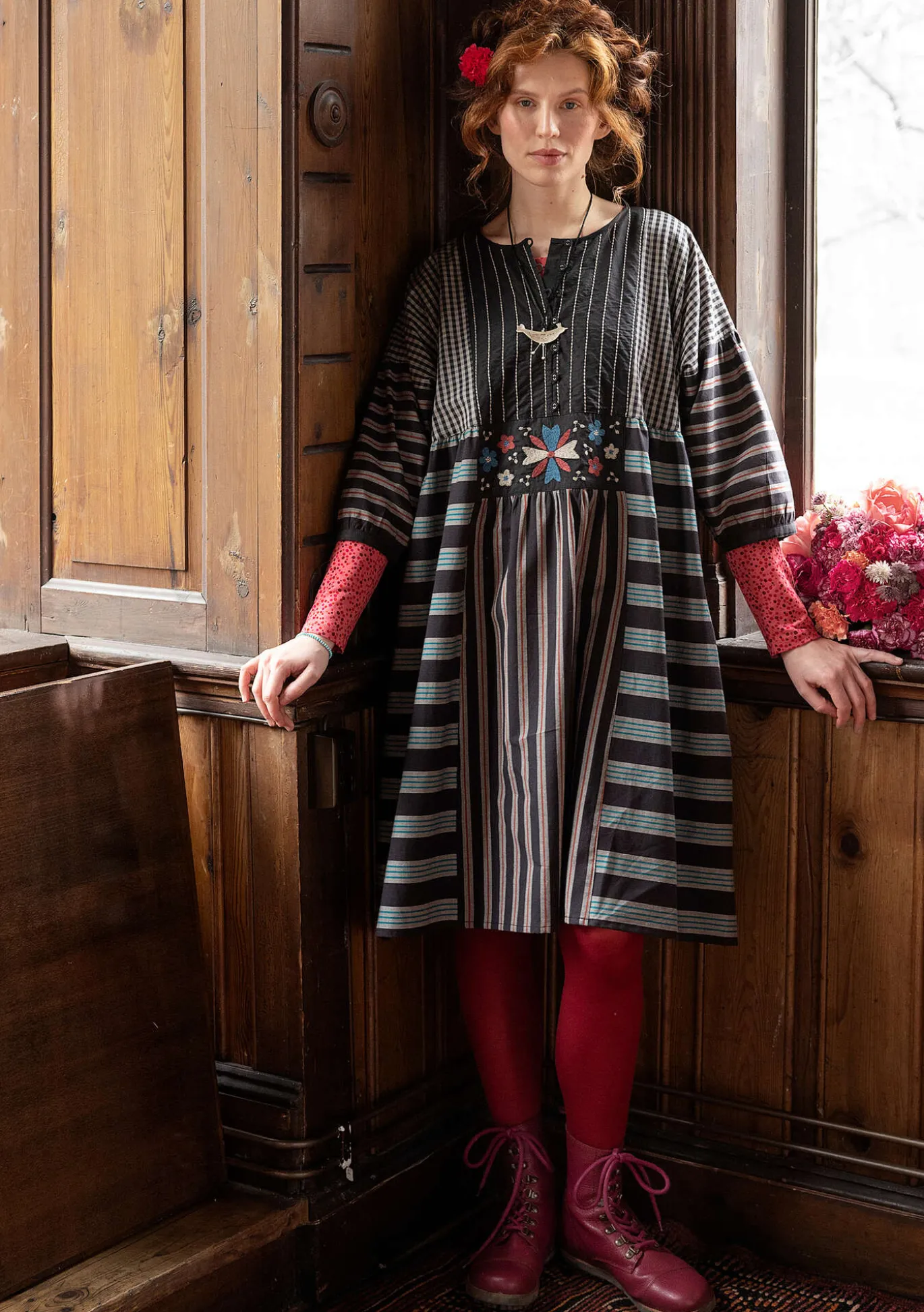Gudrun Sjödén Kleid „Sofia“ aus Bio-Baumwollgewebe^ Kleider