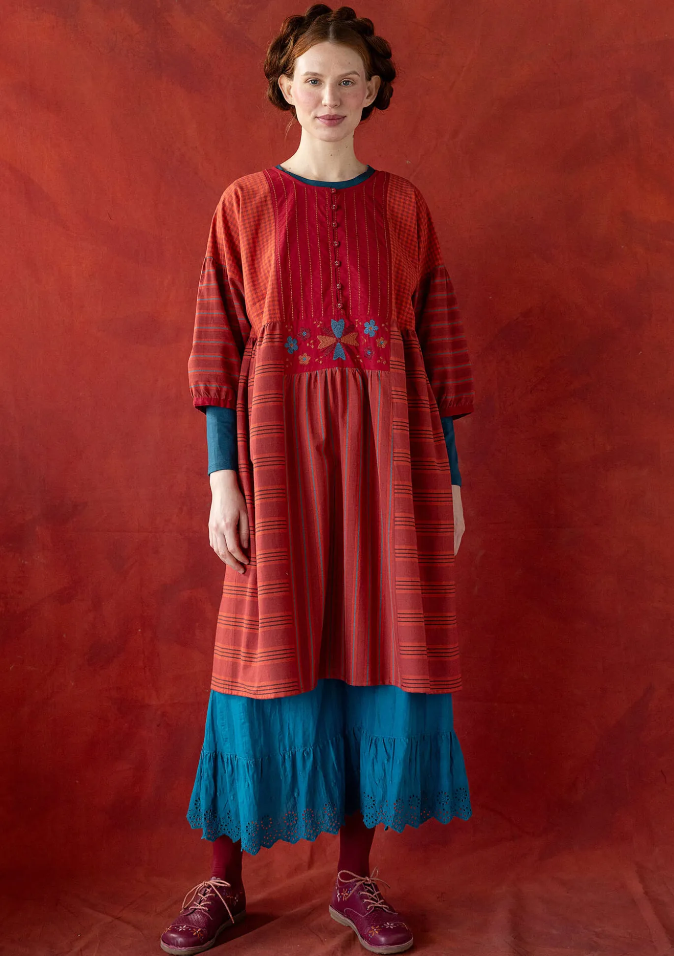Gudrun Sjödén Kleid „Sofia“ aus Bio-Baumwollgewebe^ Kleider