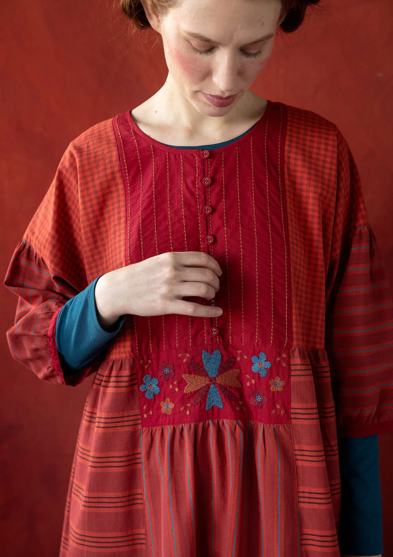 Gudrun Sjödén Kleid „Sofia“ aus Bio-Baumwollgewebe^ Kleider