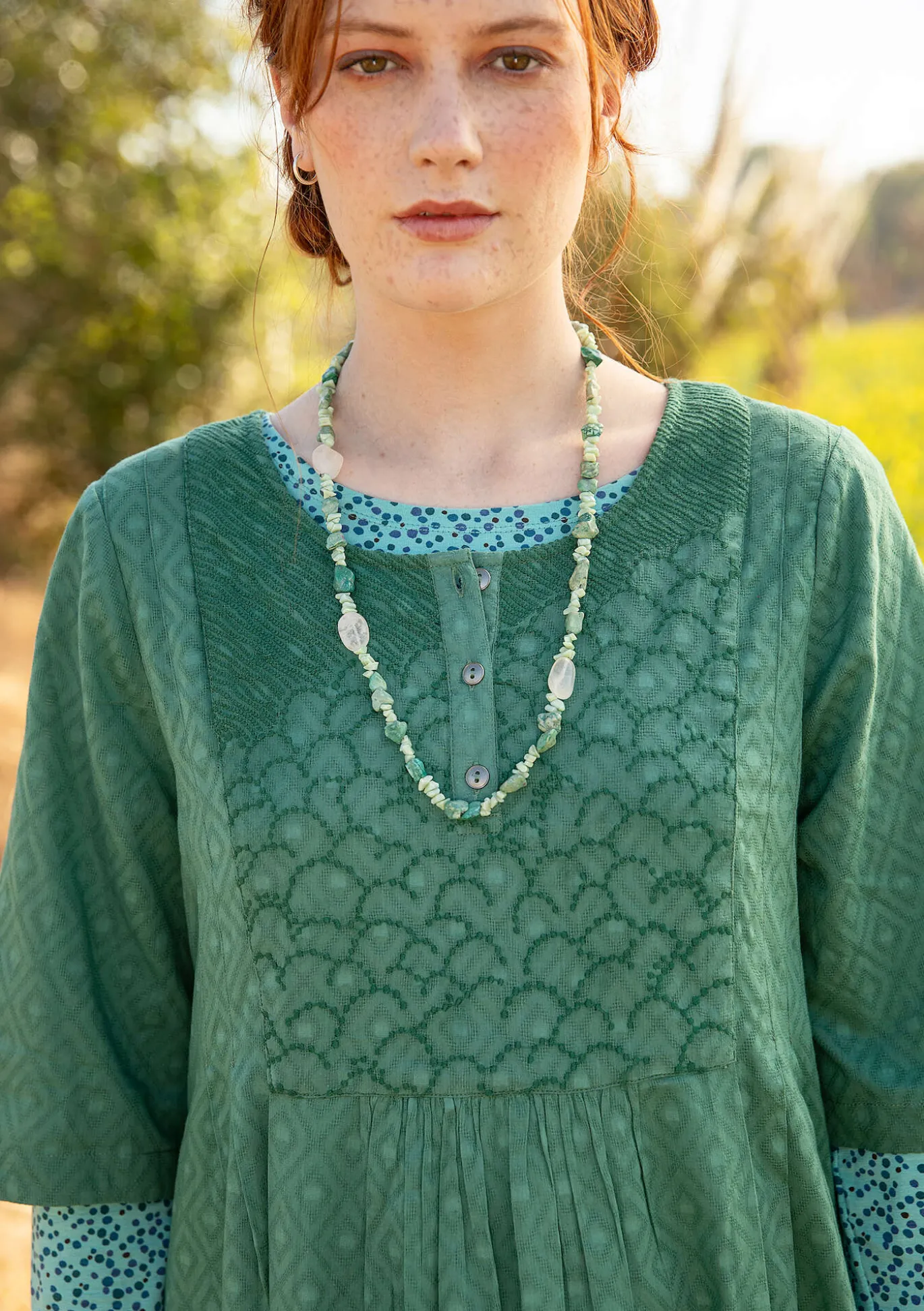Gudrun Sjödén Kleid „Strandfynd“ aus Bio-Baumwollgewebe^ Kleider