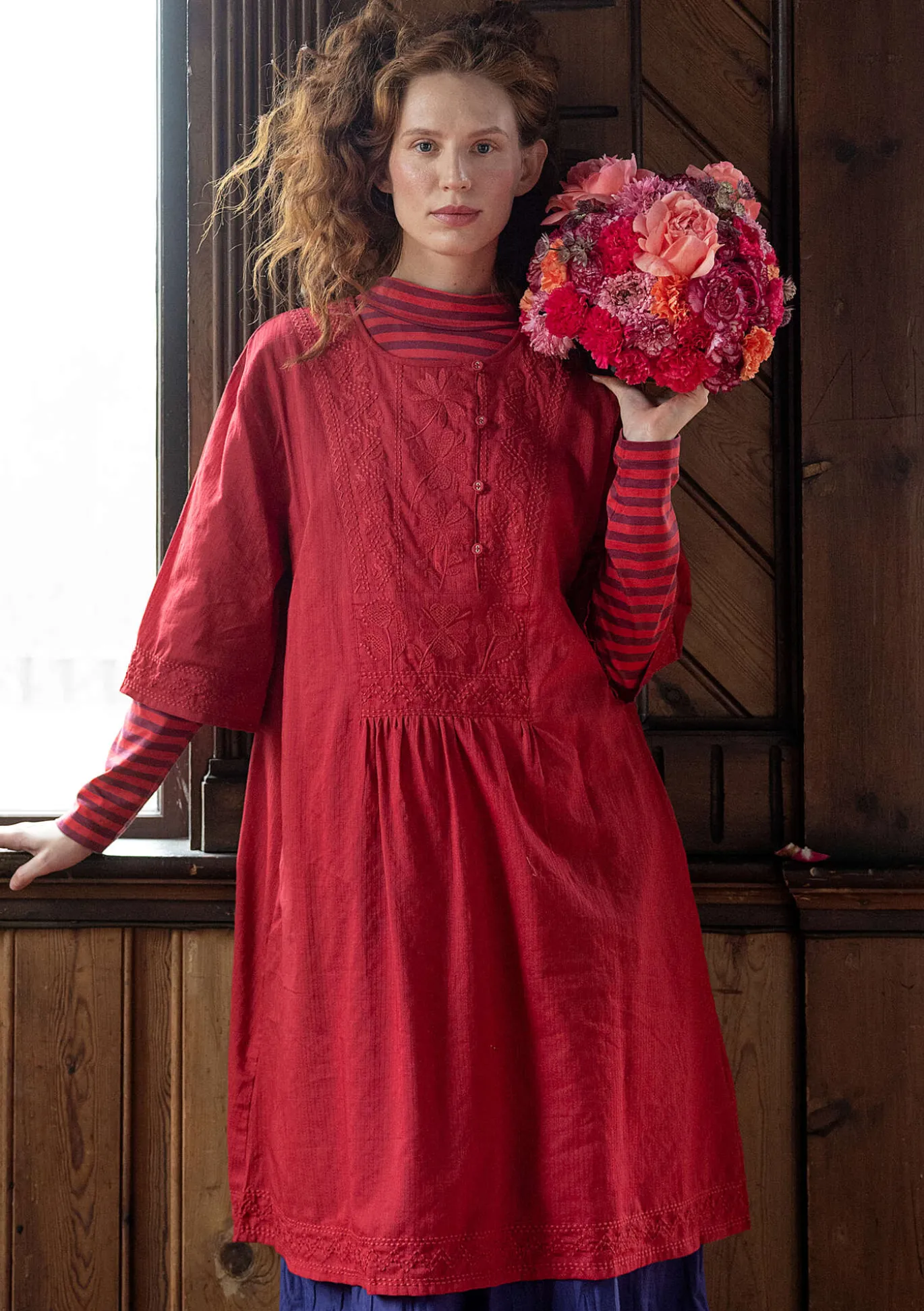 Gudrun Sjödén Kleid „Wanja“ aus Bio-Baumwollgewebe^ Kleider