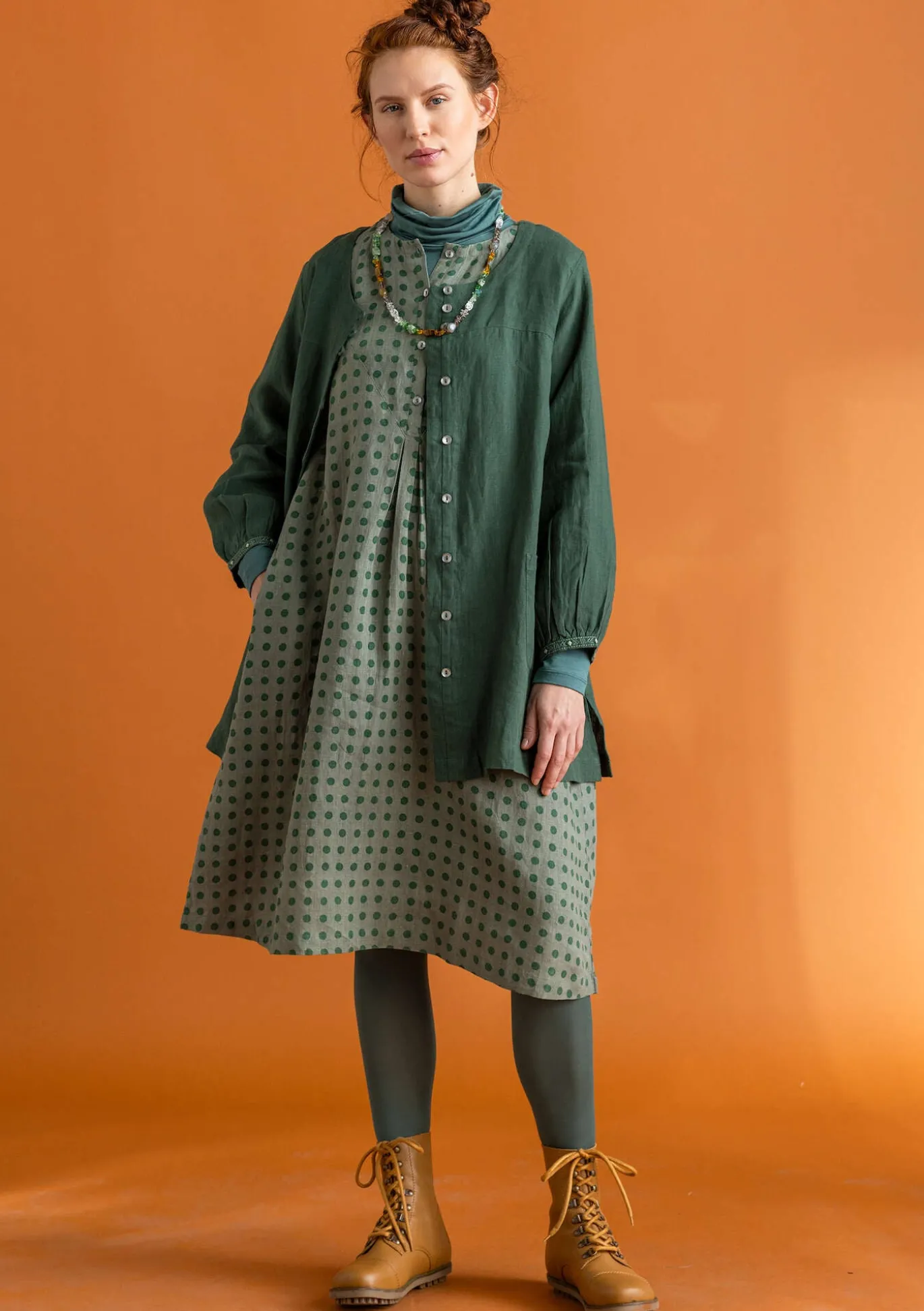 Gudrun Sjödén Künstlerbluse „Asta“ aus Leinengewebe^ Blusen