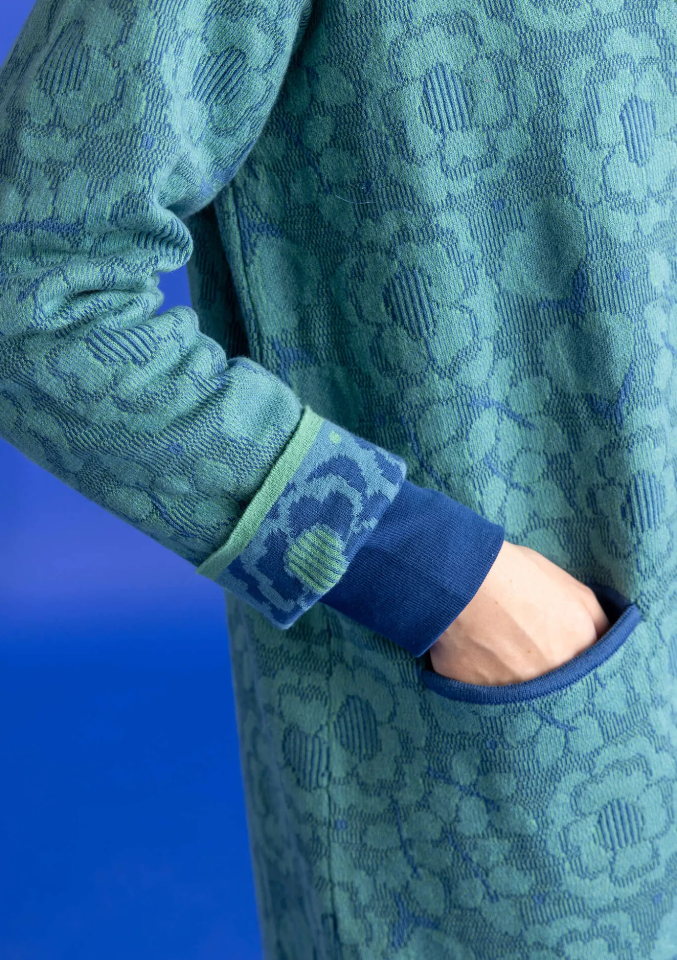 Gudrun Sjödén Langstrickjacke „Astrid“ aus Bio-/Recycling-Baumwolle^ Strickjacken