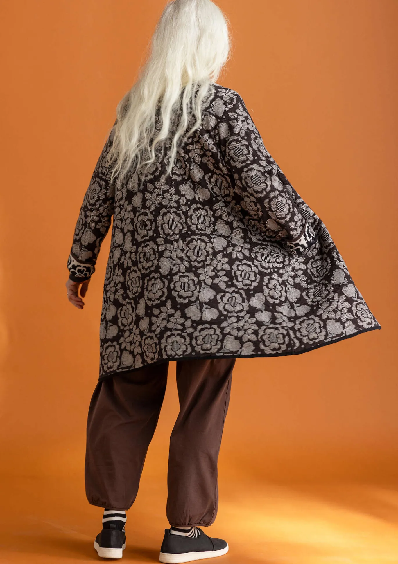 Gudrun Sjödén Langstrickjacke „Astrid“ aus Bio-/Recycling-Baumwolle^ Strickjacken