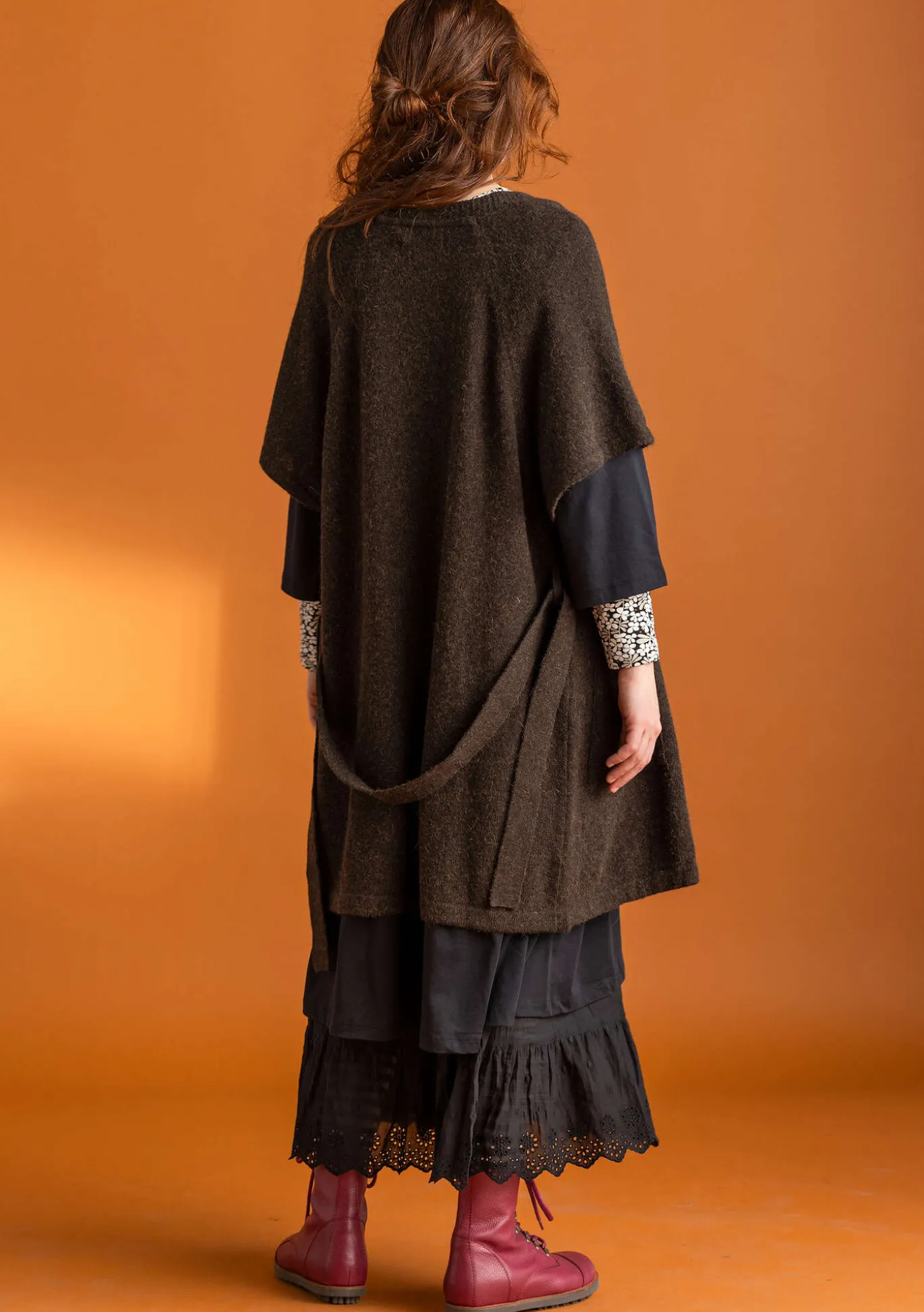 Gudrun Sjödén Langstrickjacke aus Alpakagemisch^ Strickjacken