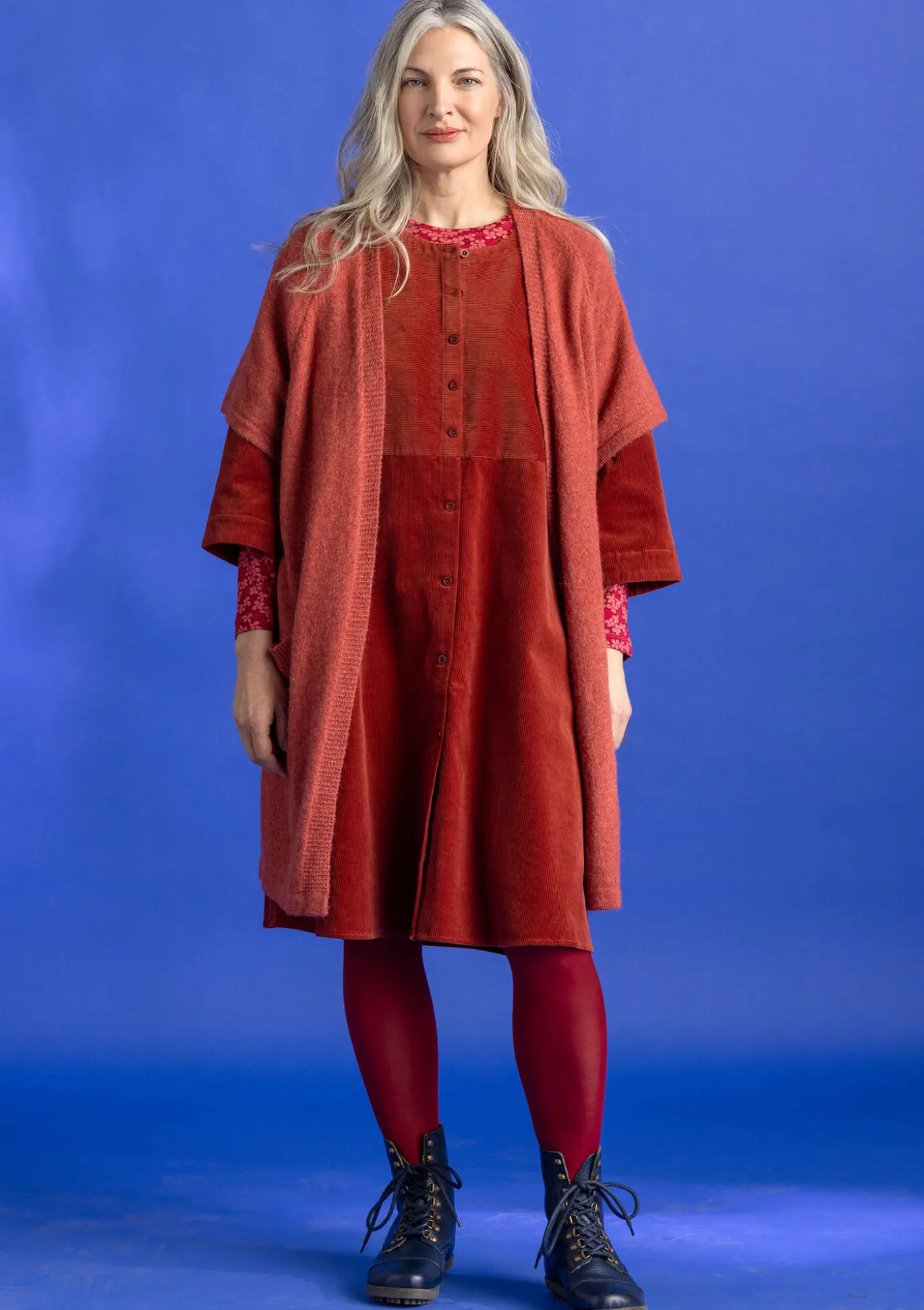 Gudrun Sjödén Langstrickjacke aus Alpakagemisch^ Strickjacken