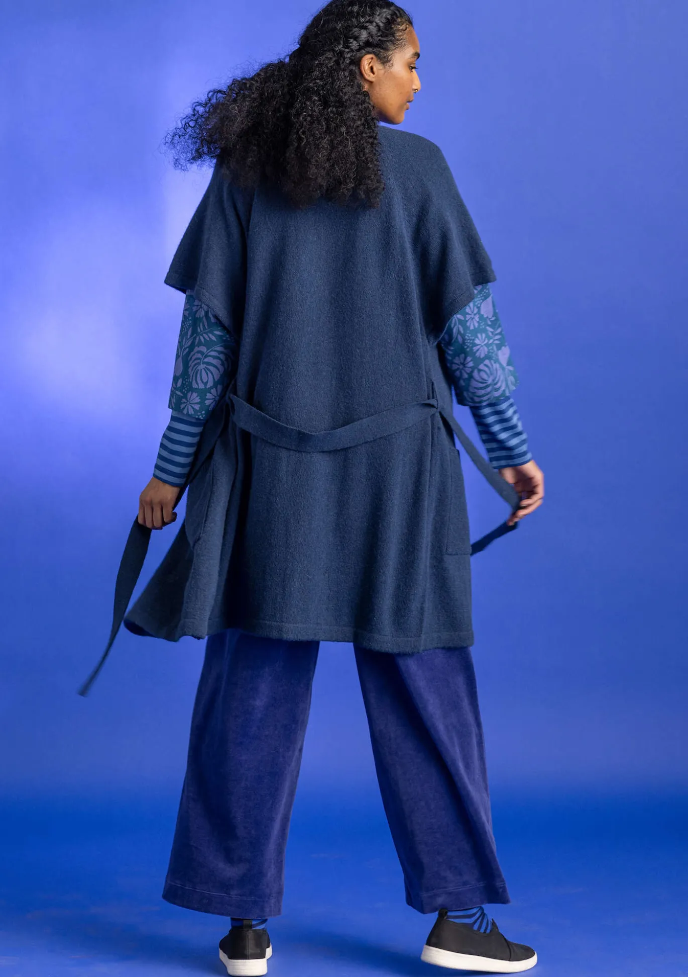 Gudrun Sjödén Langstrickjacke aus Alpakagemisch^ Strickjacken