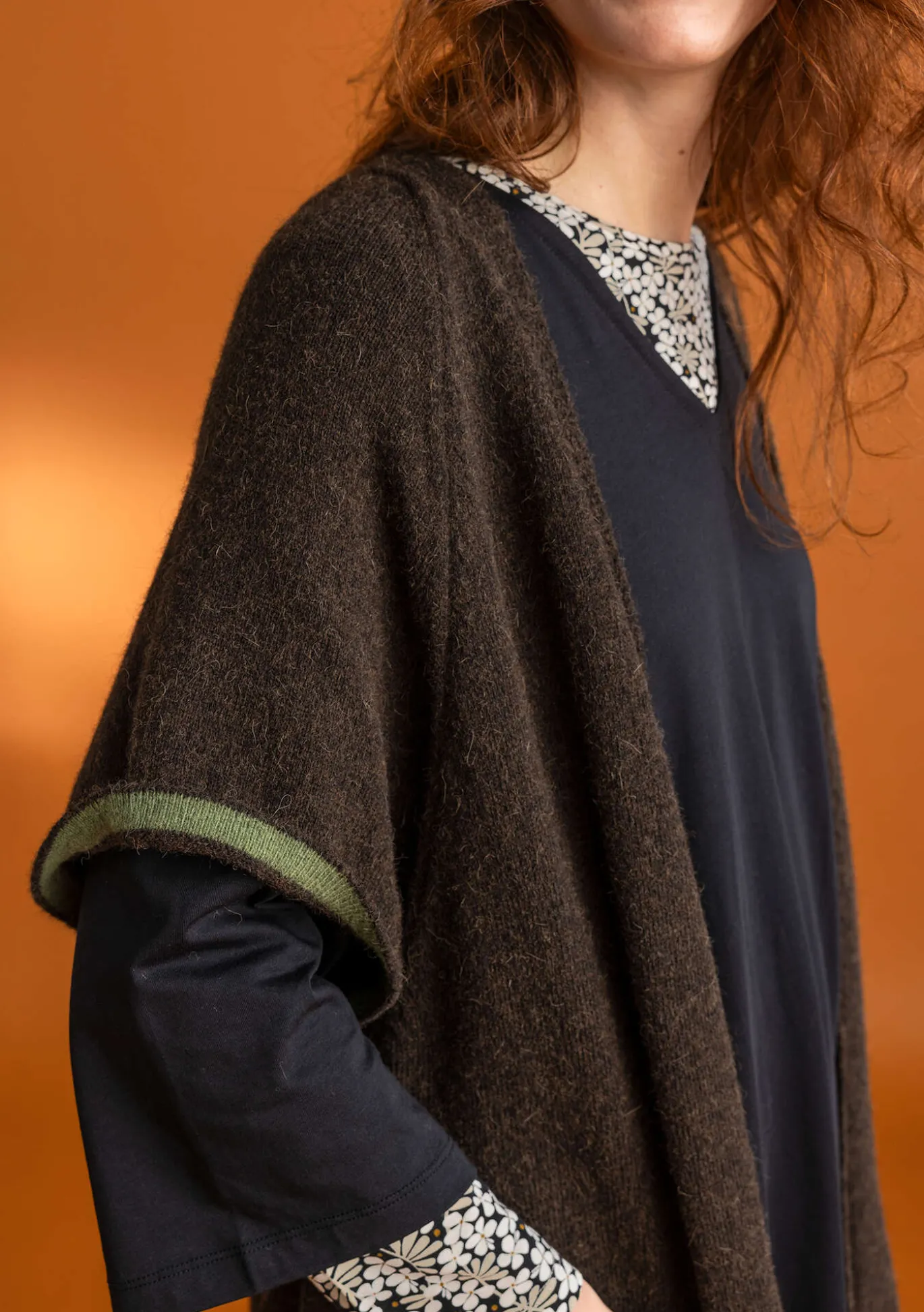 Gudrun Sjödén Langstrickjacke aus Alpakagemisch^ Strickjacken