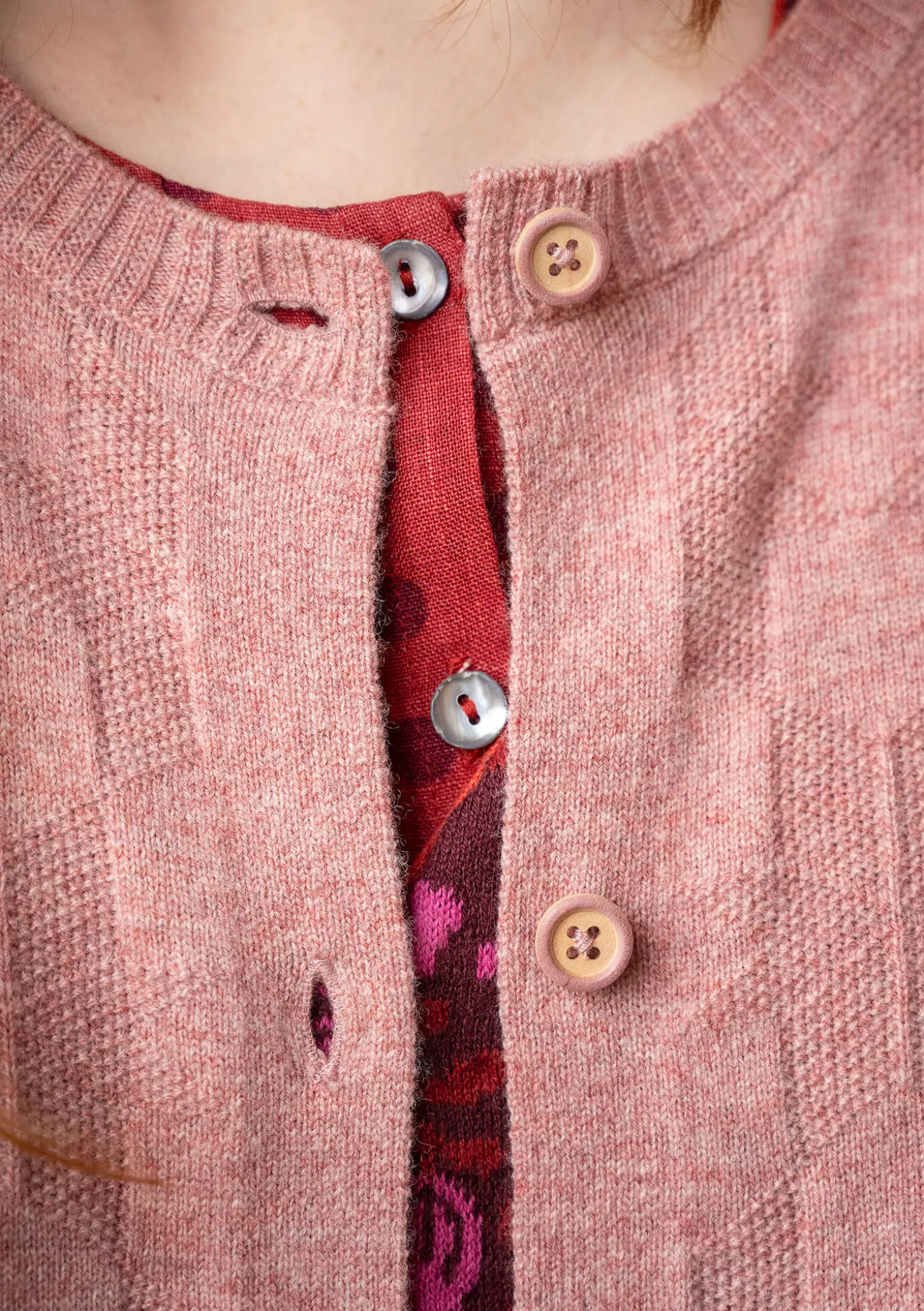 Gudrun Sjödén Langstrickjacke „Capella“ aus Lammwolle^ Strickjacken
