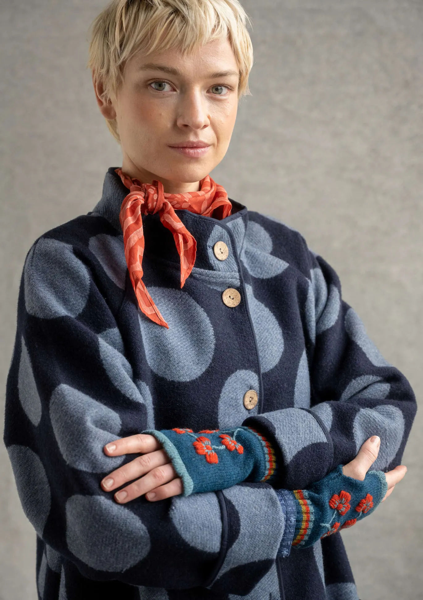 Gudrun Sjödén Mantel „Stone“ aus Wollmischgewebe^ Jacken & Mäntel