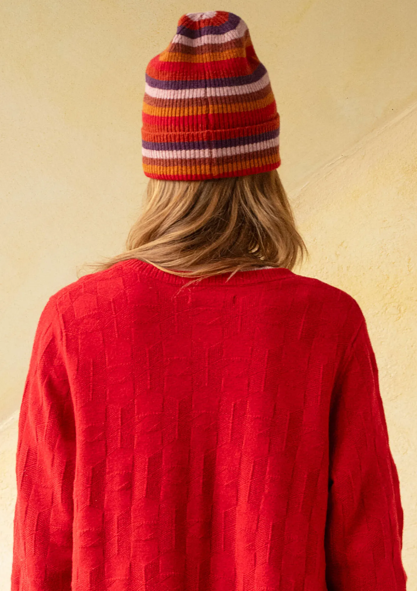Gudrun Sjödén Mütze aus Recycling-Wolle/Lammwolle^ Accessoires