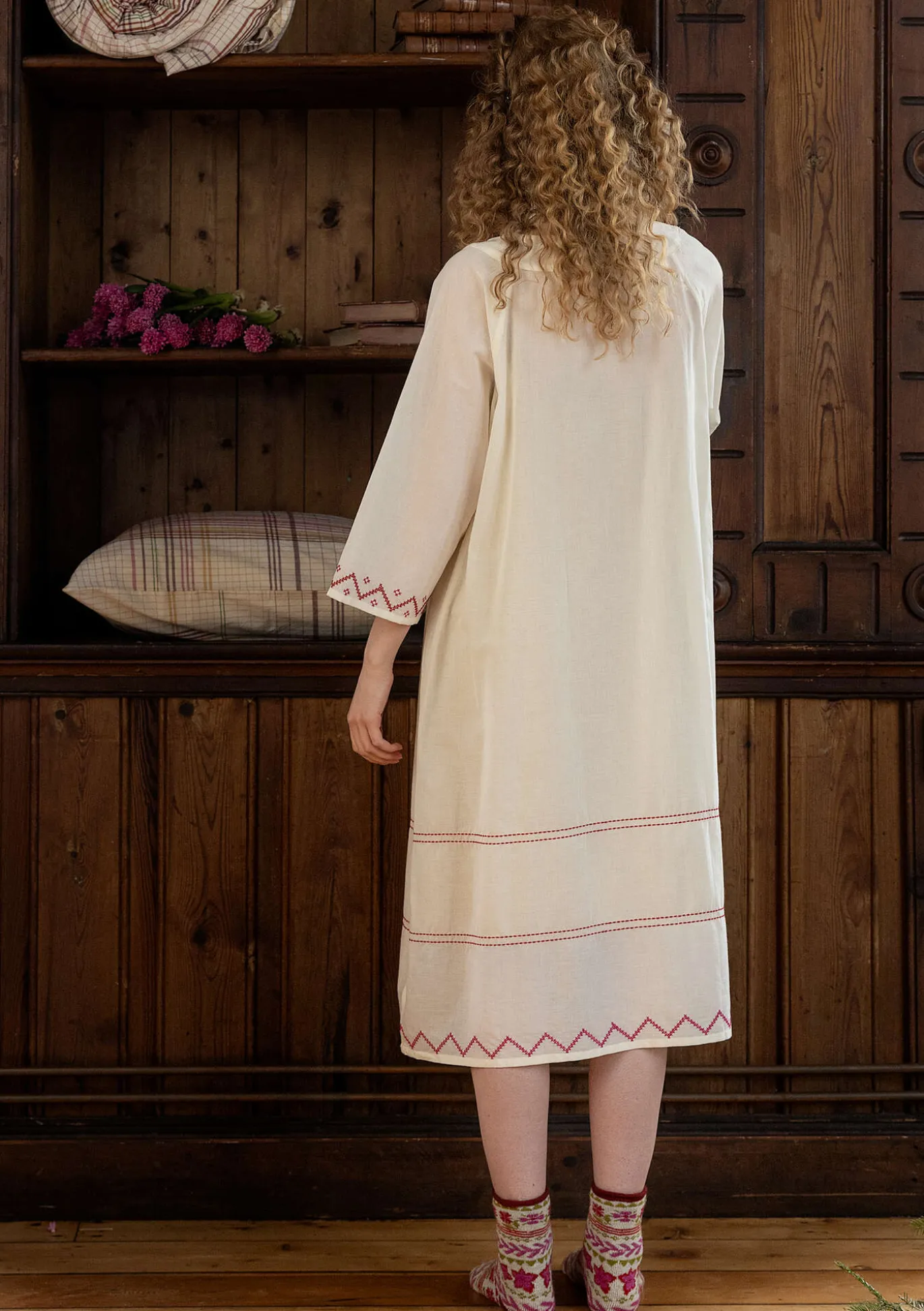 Gudrun Sjödén Nachthemd „Twinkle“ aus Bio-Baumwolle^ Wäsche & Loungewear