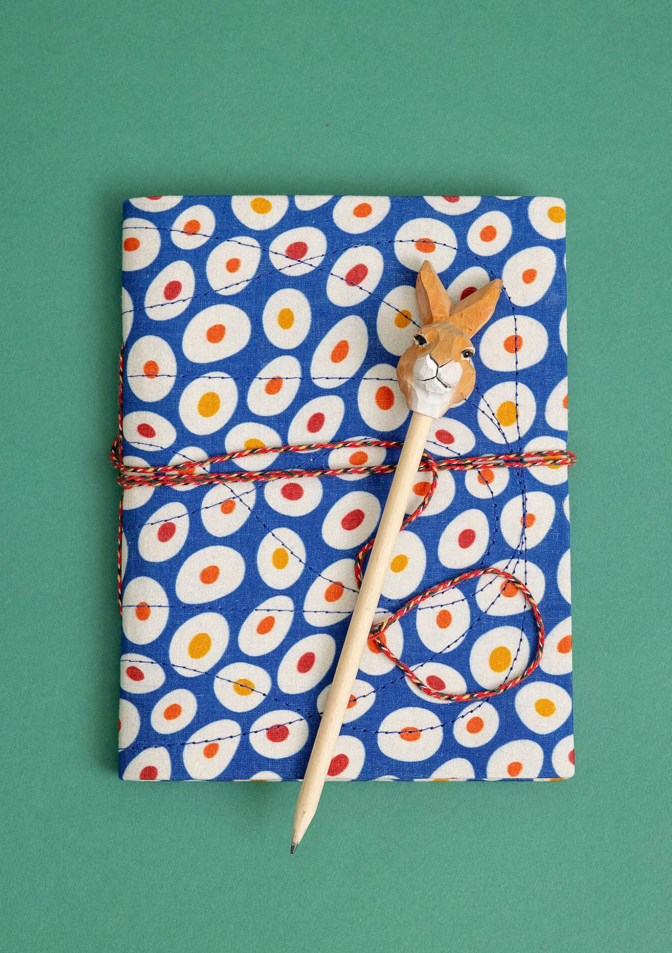 Gudrun Sjödén Notizbuch „Runa“ aus Papier mit stoffbezogenem Einband^ Bücher | Dekoration & Accessoires