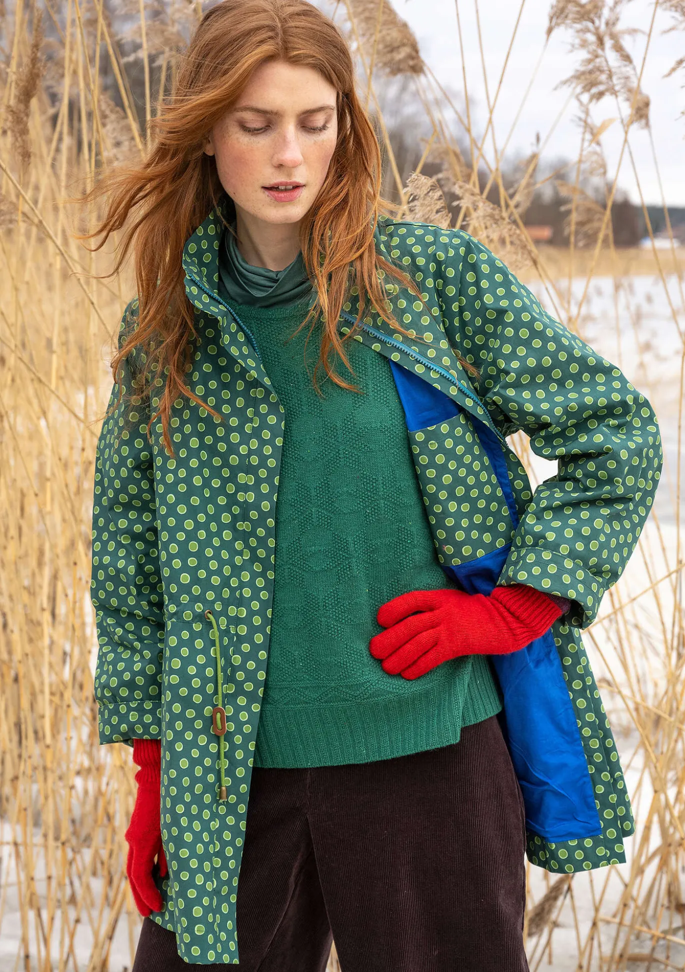 Gudrun Sjödén Parka „Lucy“ aus Bio-Baumwollgewebe^ Jacken & Mäntel