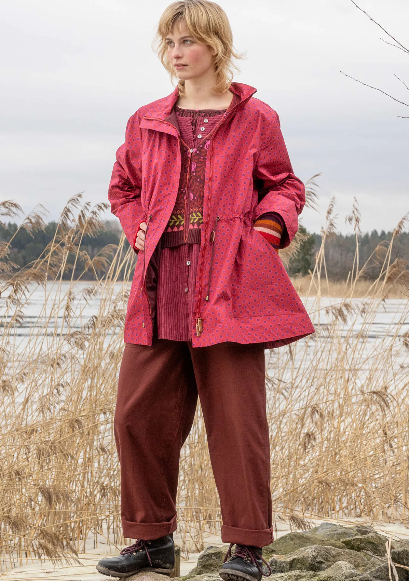 Gudrun Sjödén Parka „Lucy“ aus Bio-Baumwollgewebe^ Jacken & Mäntel
