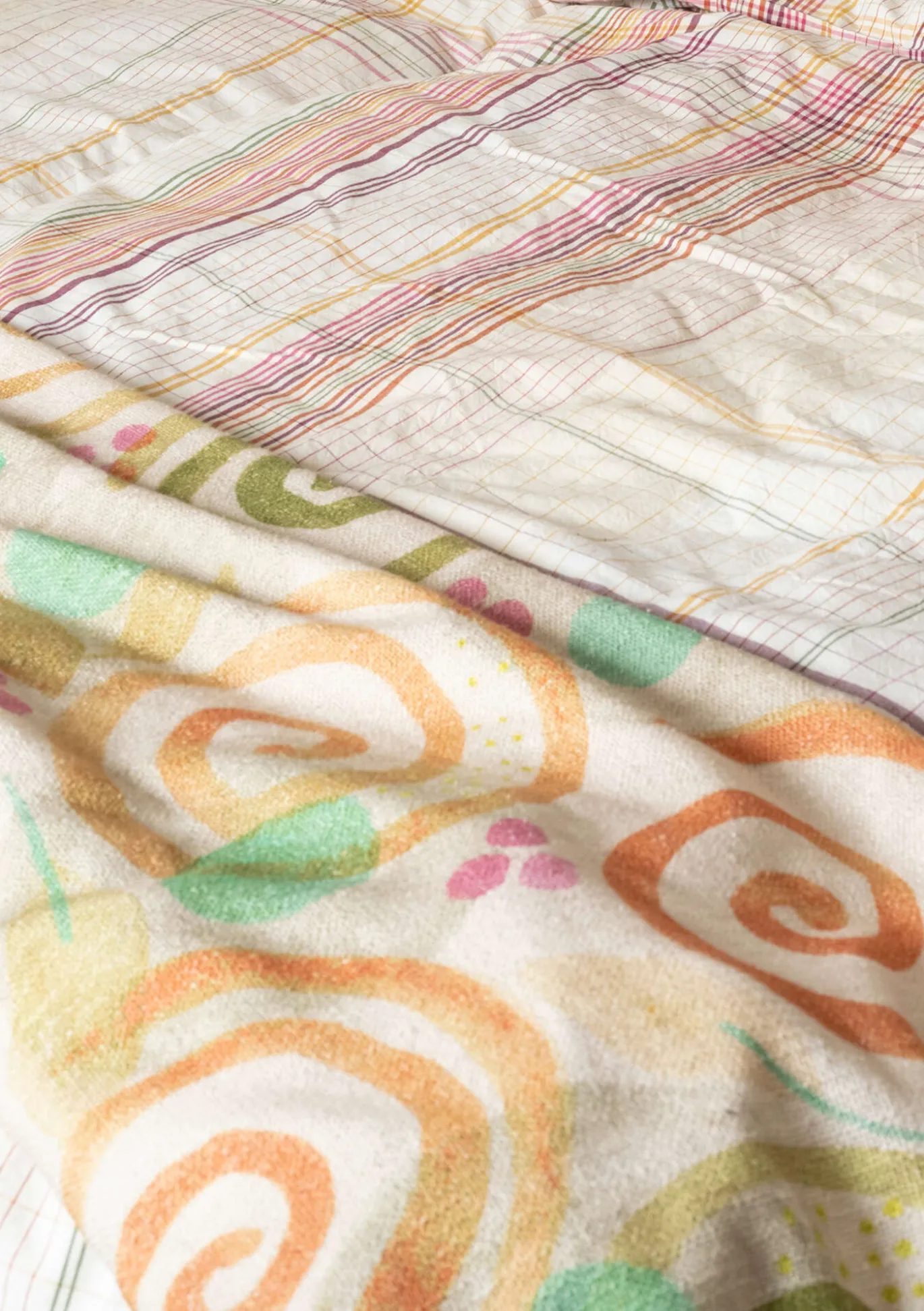 Gudrun Sjödén Plaid „Cumulus“ aus Bio-Baumwolle^ Schlafzimmer Deko | Heimtextilien
