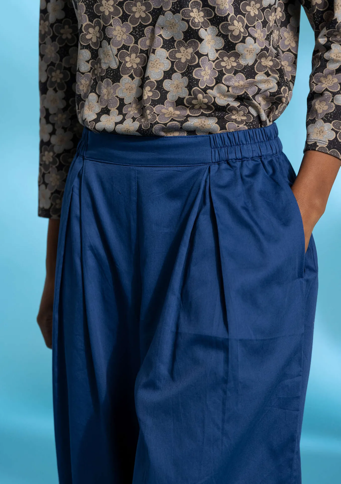Gudrun Sjödén Pluderhose aus Bio-Baumwollgewebe^ Hosen