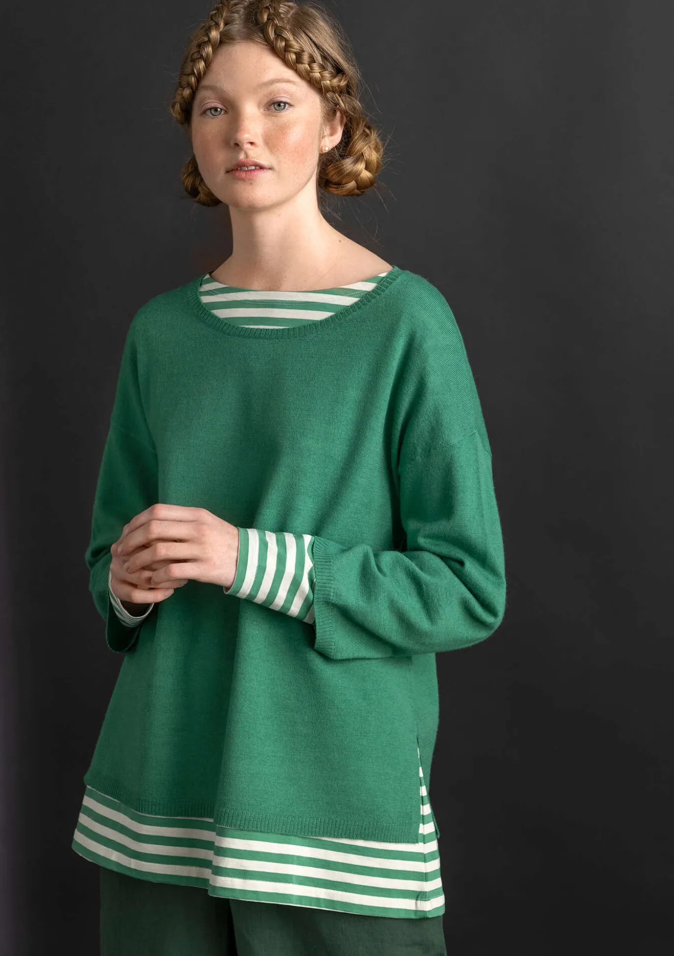 Gudrun Sjödén Pullover aus Bio-Wolle^ Pullover & Shirts