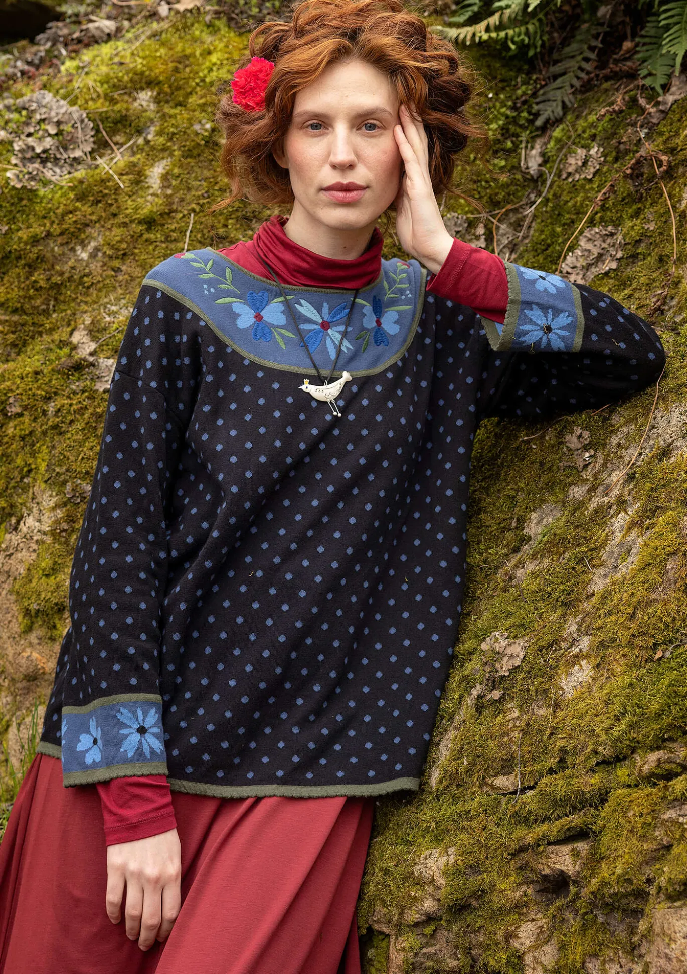 Gudrun Sjödén Pullover „Maria“ aus Bio-/Recycling-Baumwolle^ Pullover & Shirts