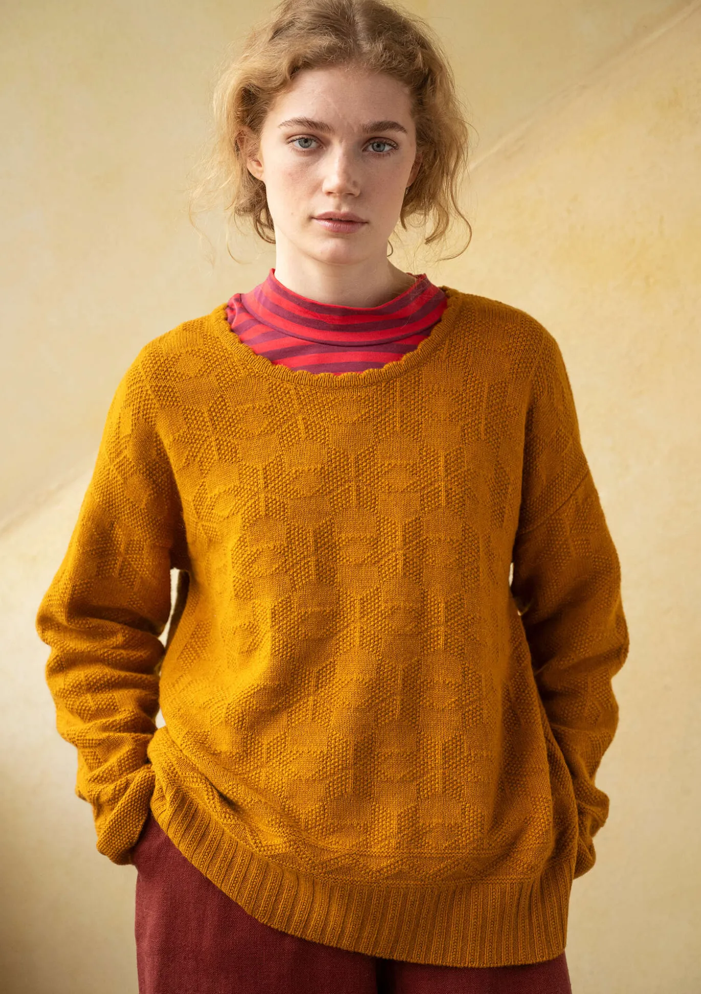 Gudrun Sjödén Pullover „Vega“ aus Lammwolle^ Pullover & Shirts