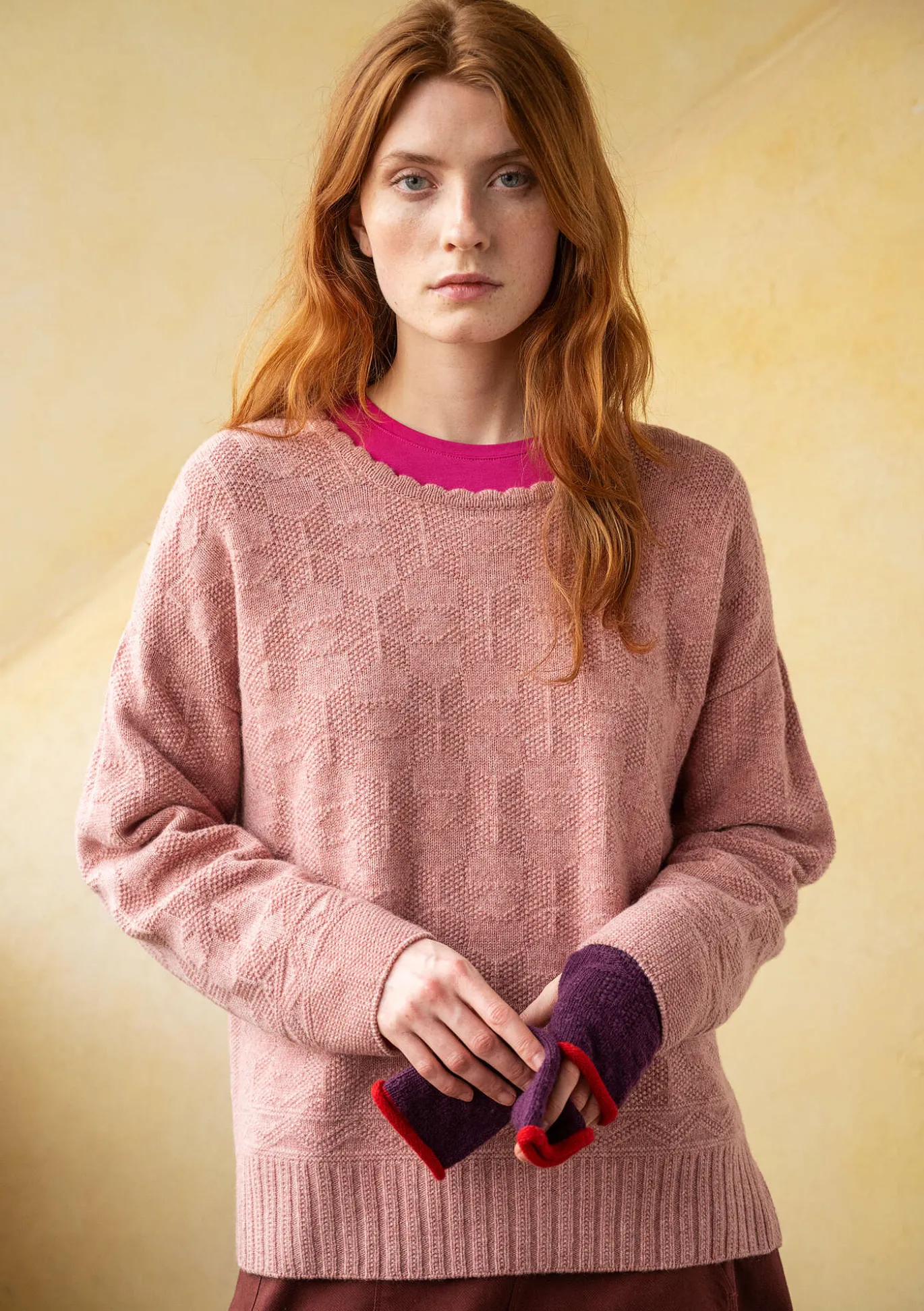 Gudrun Sjödén Pullover „Vega“ aus Lammwolle^ Pullover & Shirts