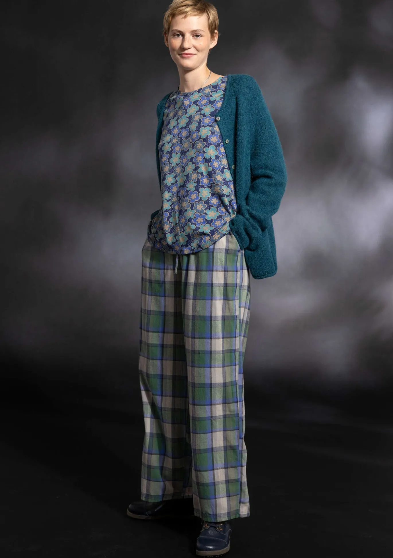 Gudrun Sjödén Pyjamahose „Skagen“ aus Bio-Baumwollgewebe^ Hosen