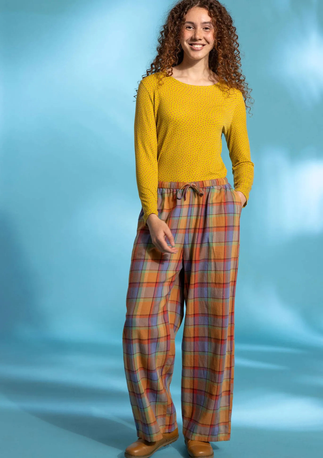 Gudrun Sjödén Pyjamahose „Skagen“ aus Bio-Baumwollgewebe^ Hosen
