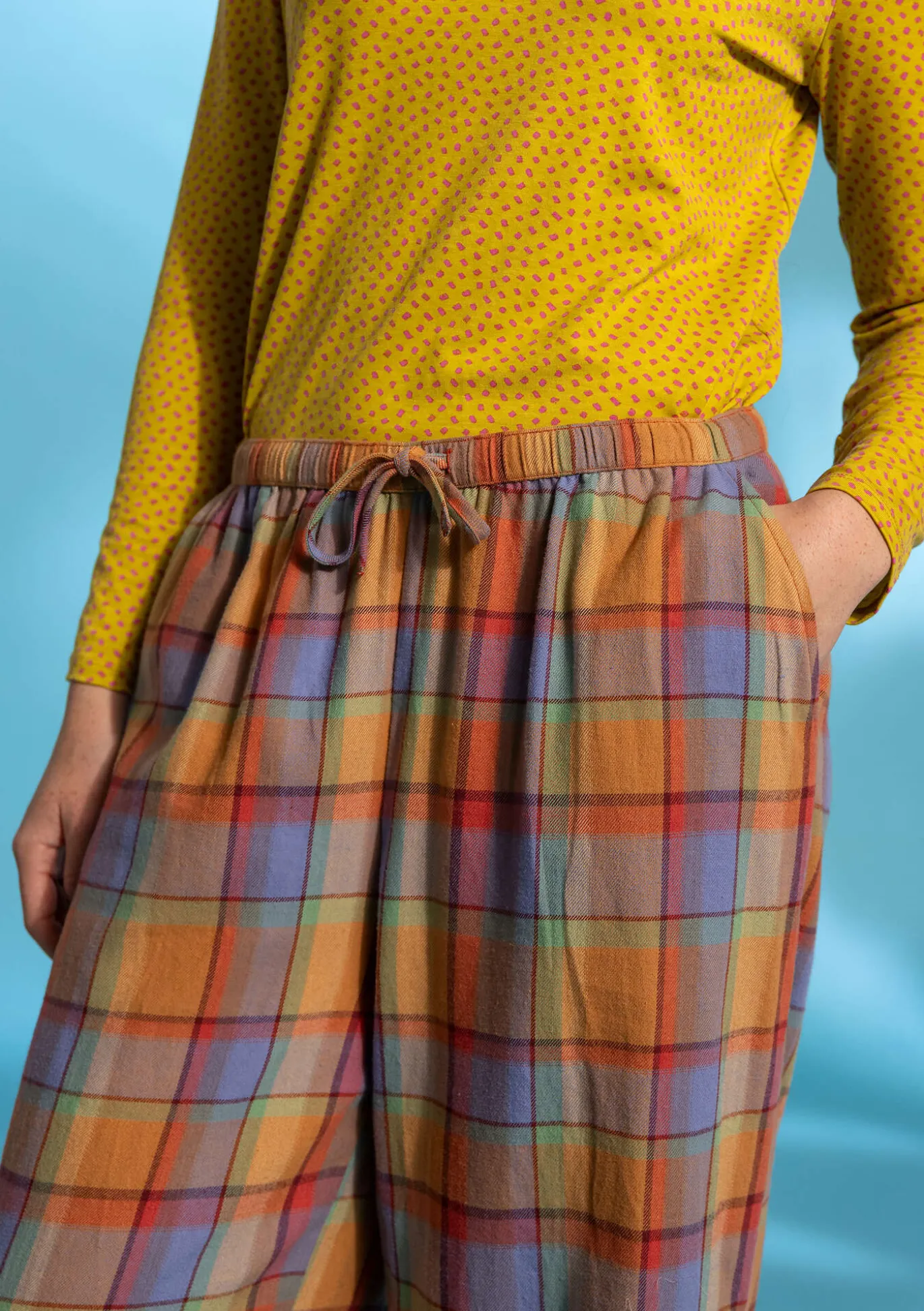 Gudrun Sjödén Pyjamahose „Skagen“ aus Bio-Baumwollgewebe^ Hosen