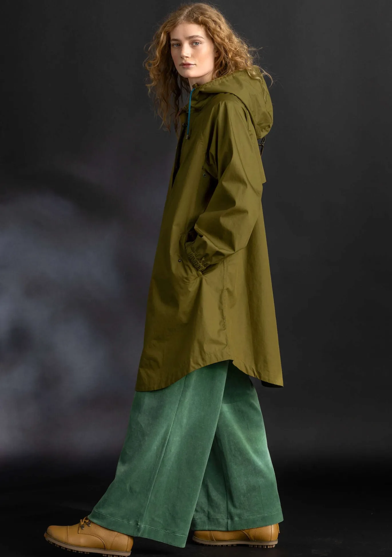 Gudrun Sjödén Regenjacke „Hedda“ aus Bio-Baumwollgewebe^ Jacken & Mäntel