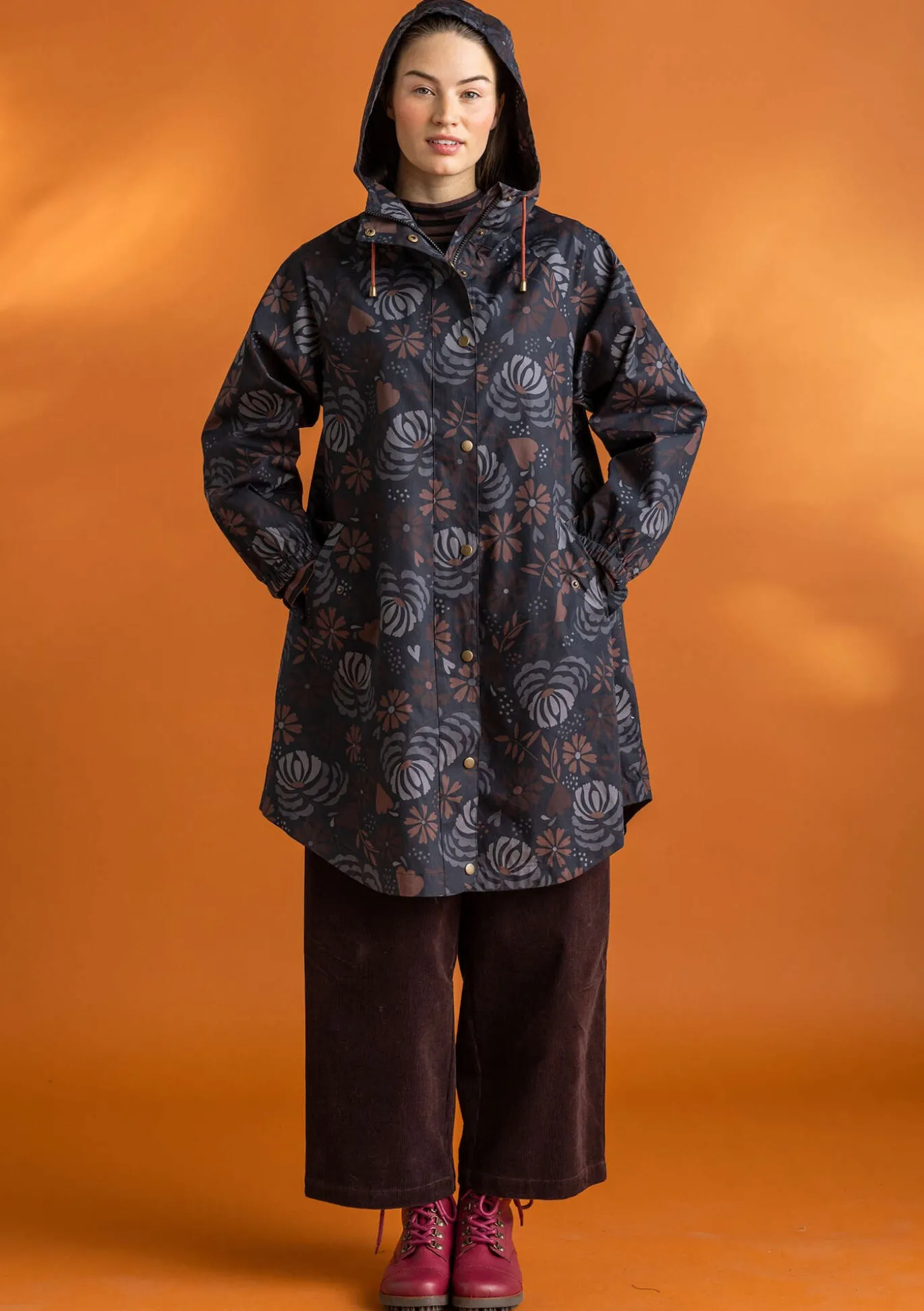 Gudrun Sjödén Regenjacke „Hedda“ aus Bio-Baumwollgewebe^ Jacken & Mäntel