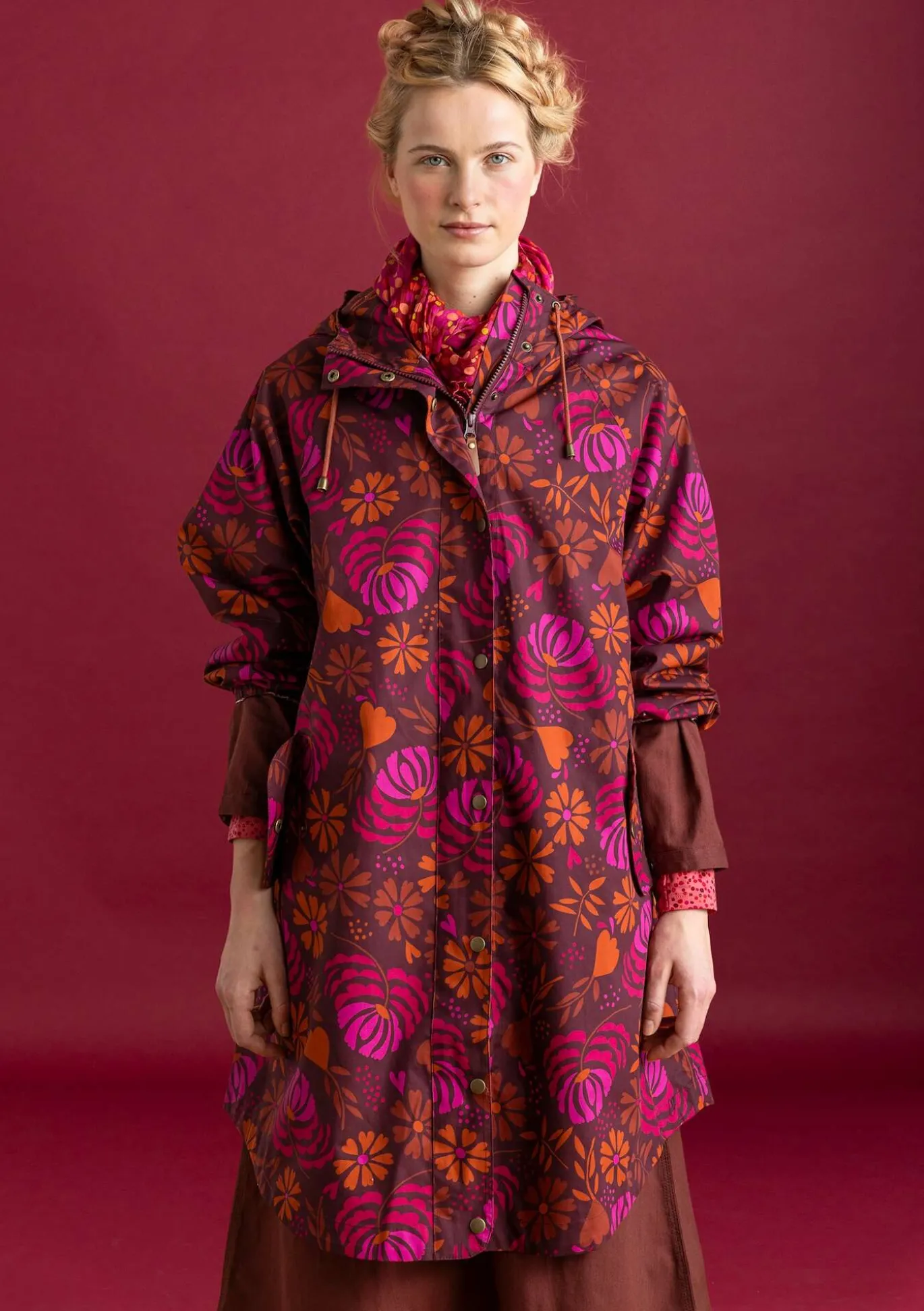 Gudrun Sjödén Regenjacke „Hedda“ aus Bio-Baumwollgewebe^ Jacken & Mäntel