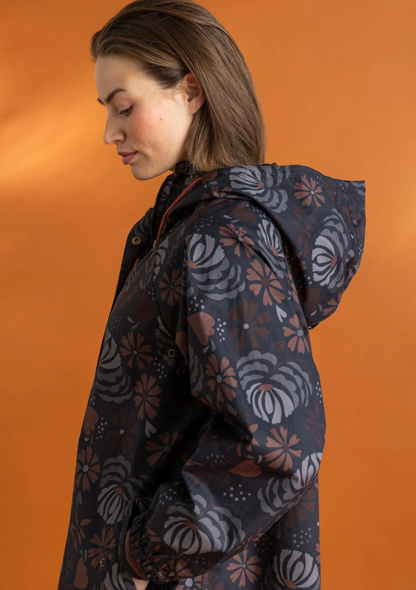 Gudrun Sjödén Regenjacke „Hedda“ aus Bio-Baumwollgewebe^ Jacken & Mäntel