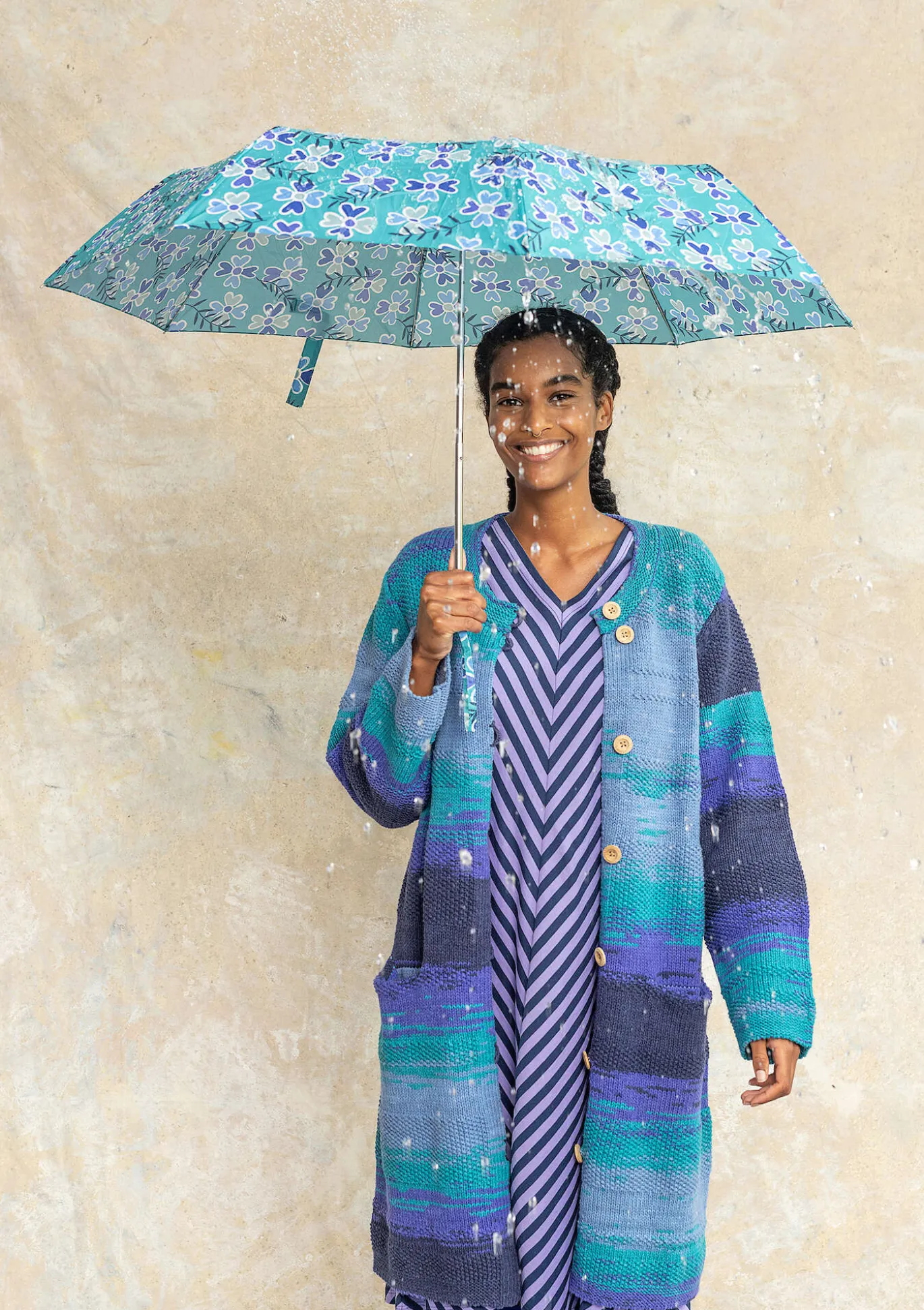 Gudrun Sjödén Regenschirm „Peggy“ aus Recycling-Polyester^ Accessoires