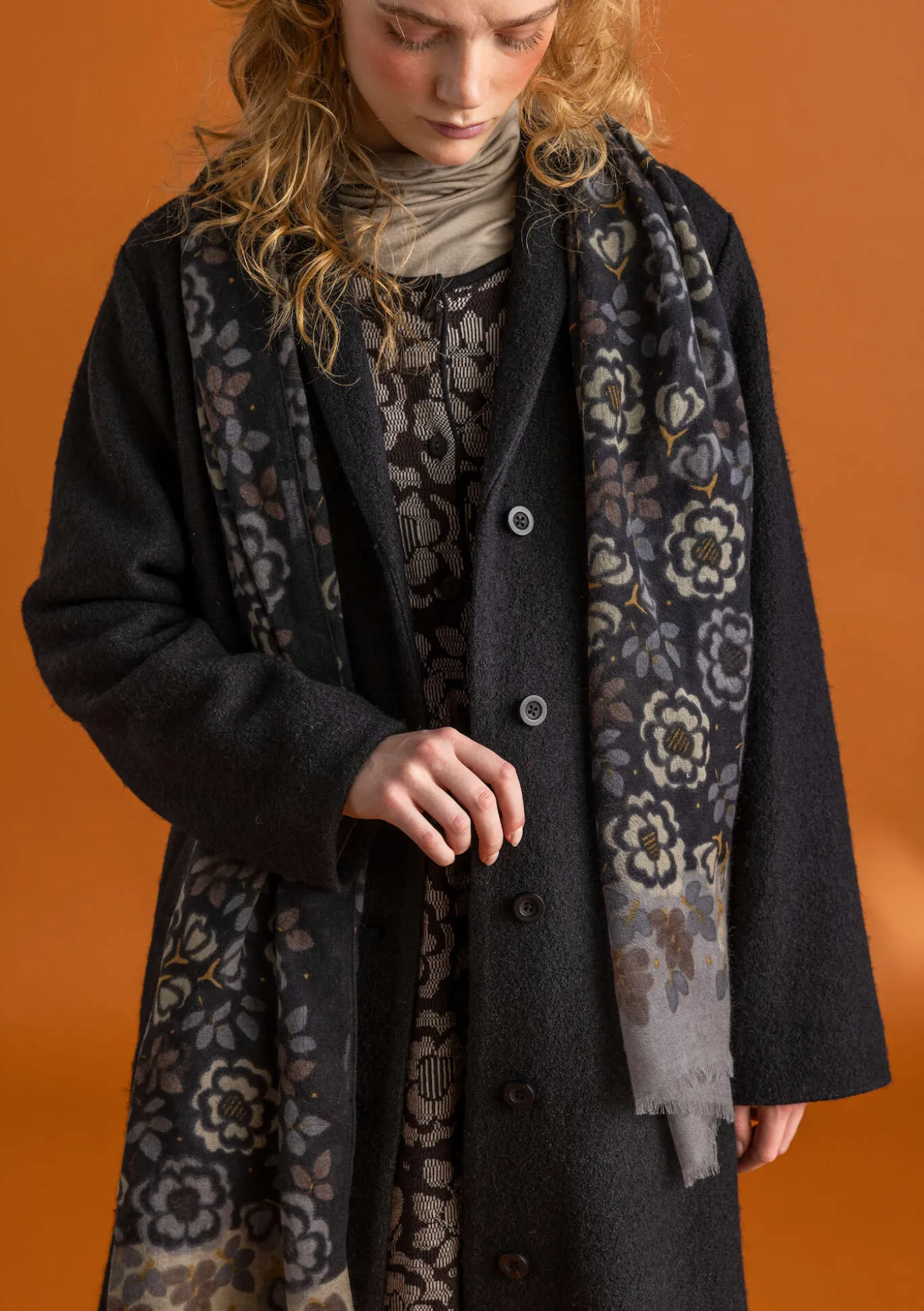 Gudrun Sjödén Schal „Astrid“ aus Wolle^ Accessoires