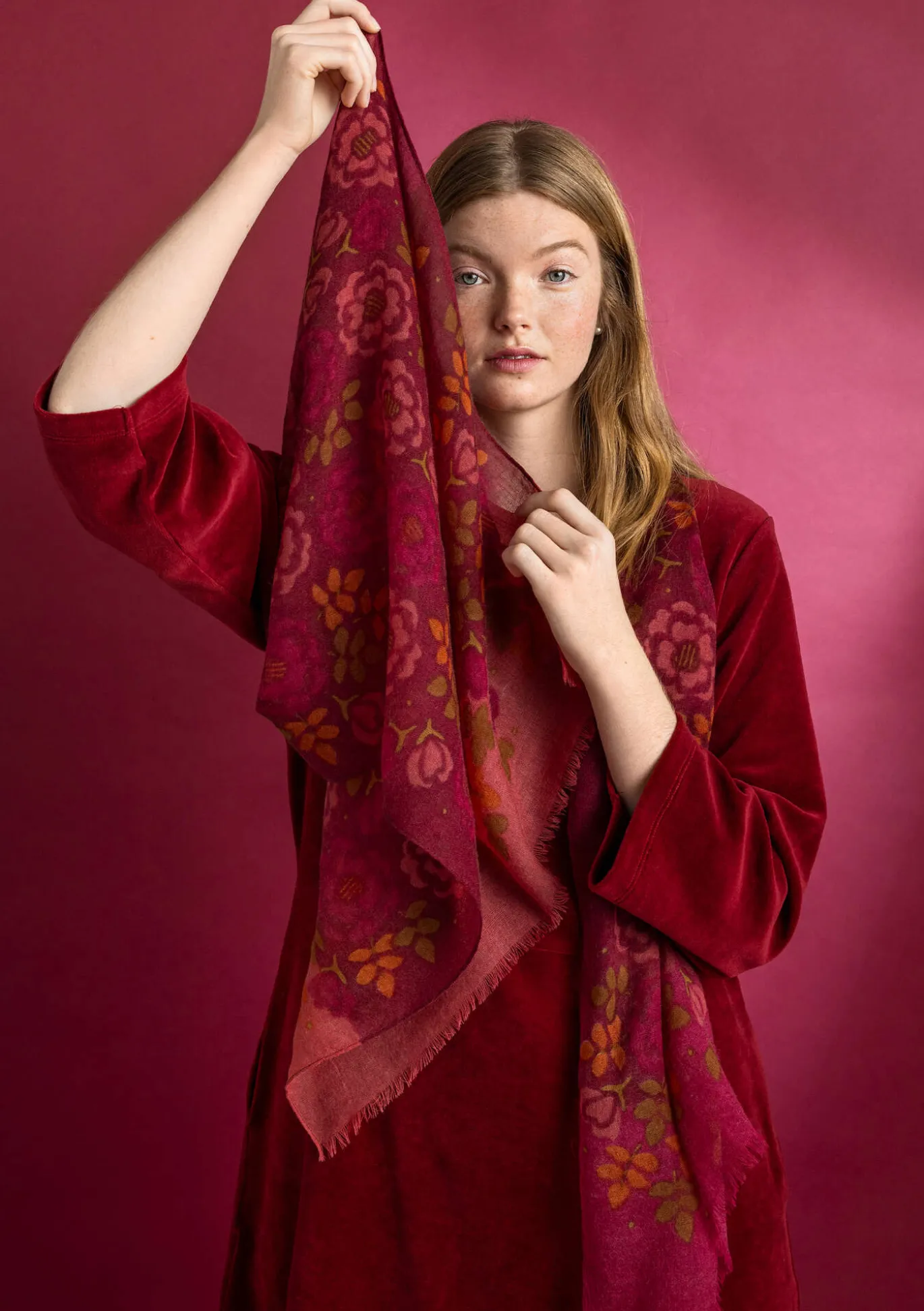 Gudrun Sjödén Schal „Astrid“ aus Wolle^ Accessoires