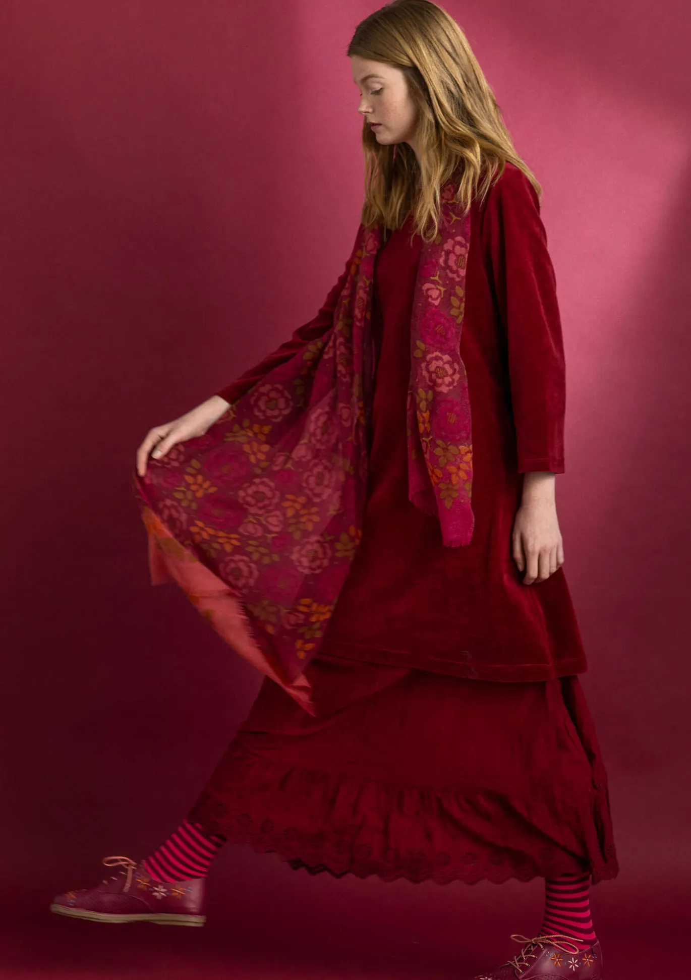 Gudrun Sjödén Schal „Astrid“ aus Wolle^ Accessoires
