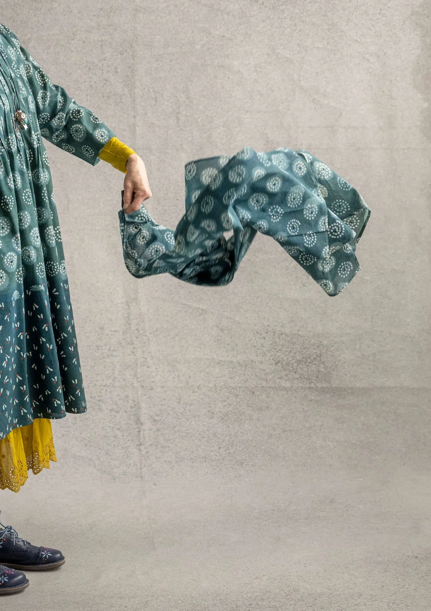 Gudrun Sjödén Schal „Clay“ aus Bio-Baumwolle^ Accessoires | Schals Und Tücher