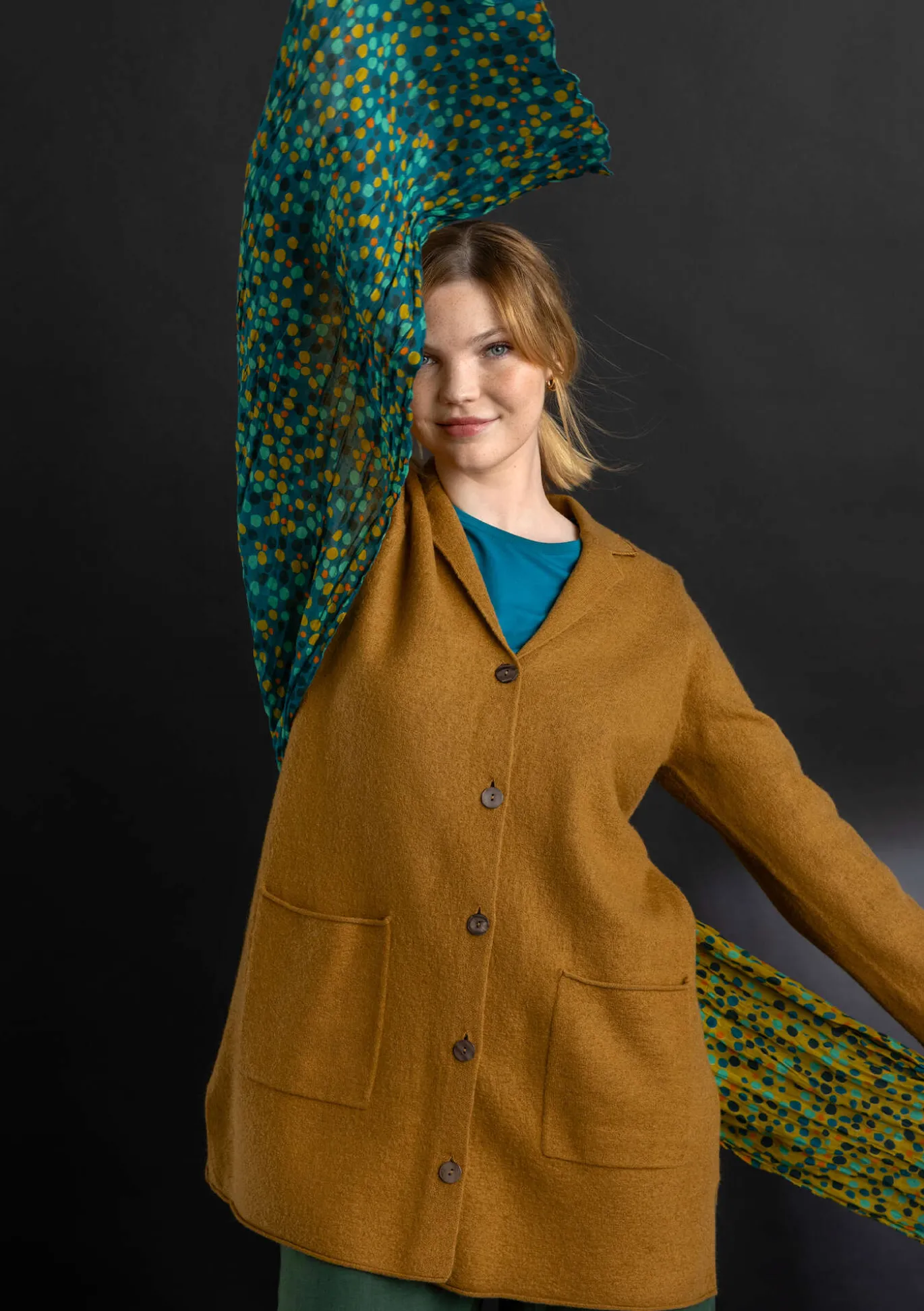 Gudrun Sjödén Schal „Hedda“ aus Bio-Baumwolle^ Accessoires | Schals Und Tücher