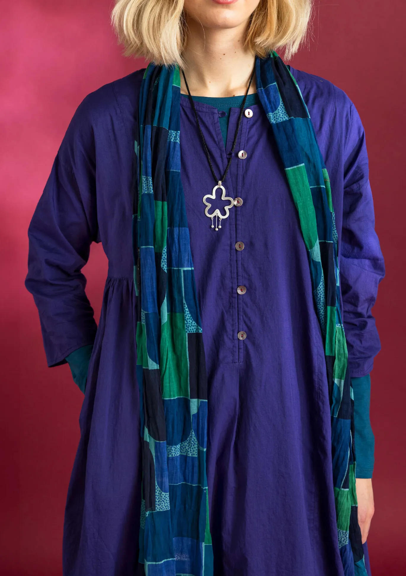 Gudrun Sjödén Schal „Hedda“ aus Bio-Baumwolle^ Accessoires | Schals Und Tücher