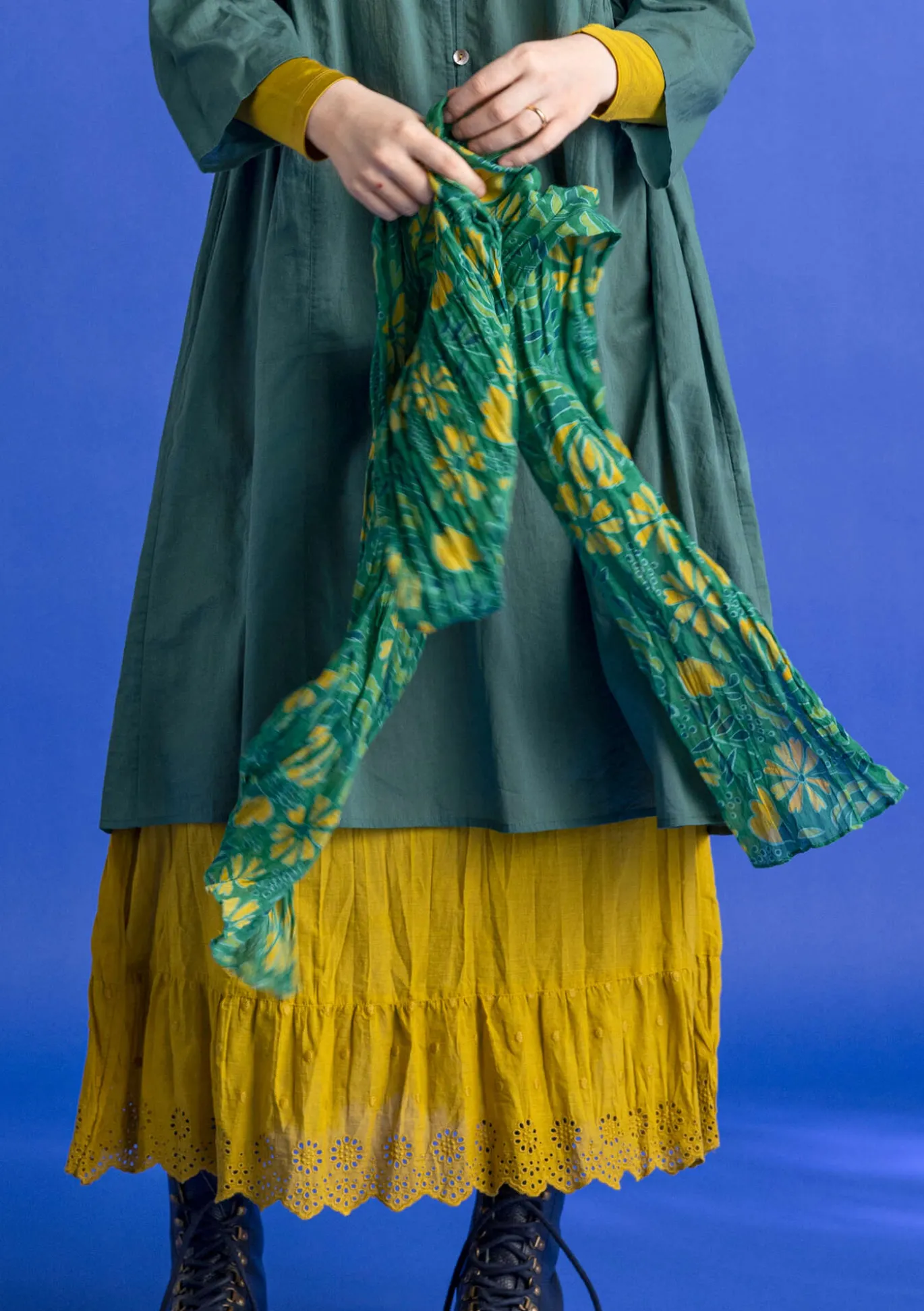 Gudrun Sjödén Schal „Hedda“ aus Bio-Baumwolle^ Accessoires | Schals Und Tücher