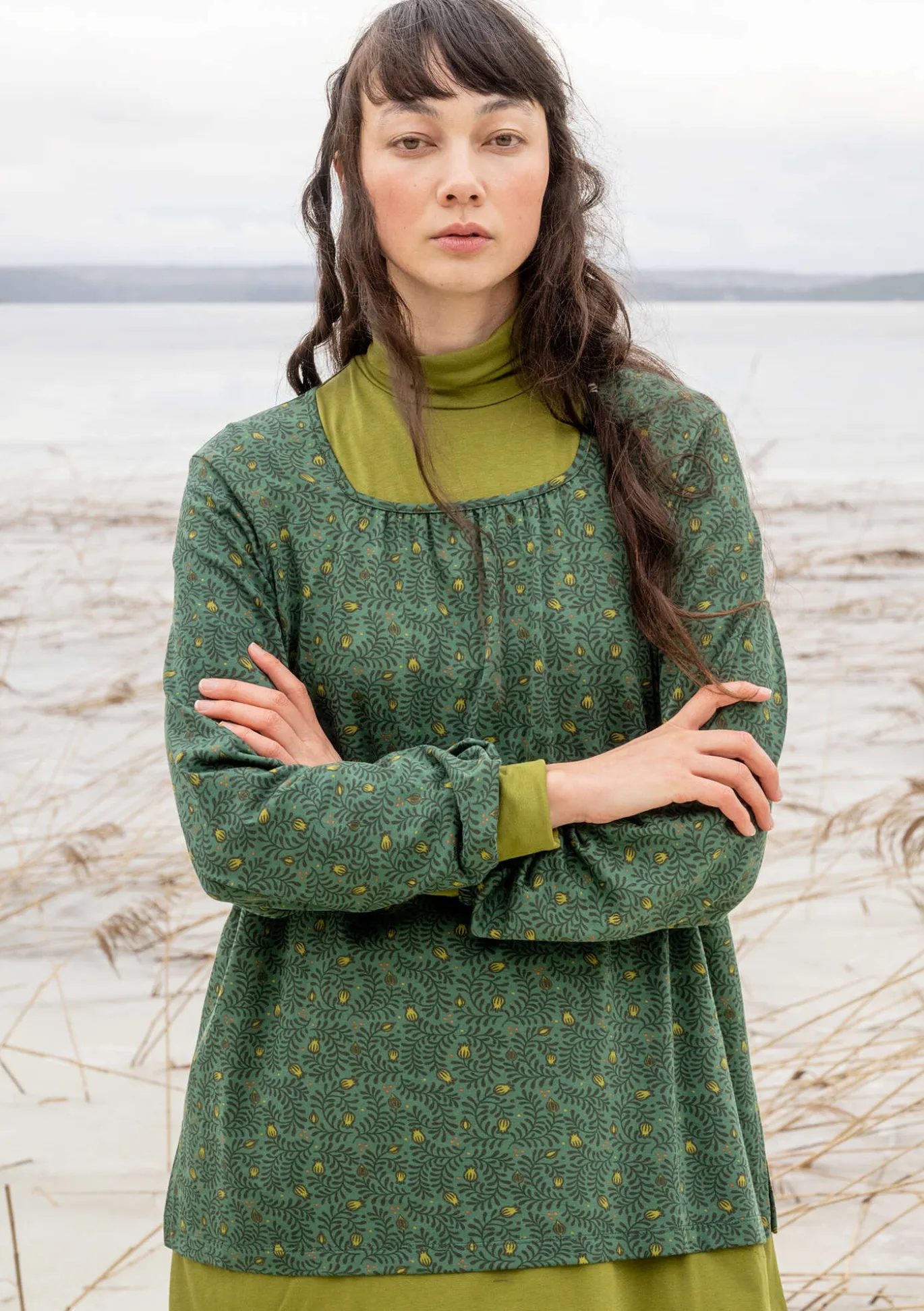 Gudrun Sjödén Shirt „Aurora“ aus Bio-Baumwolle/Modal/Elasthan^ Pullover & Shirts