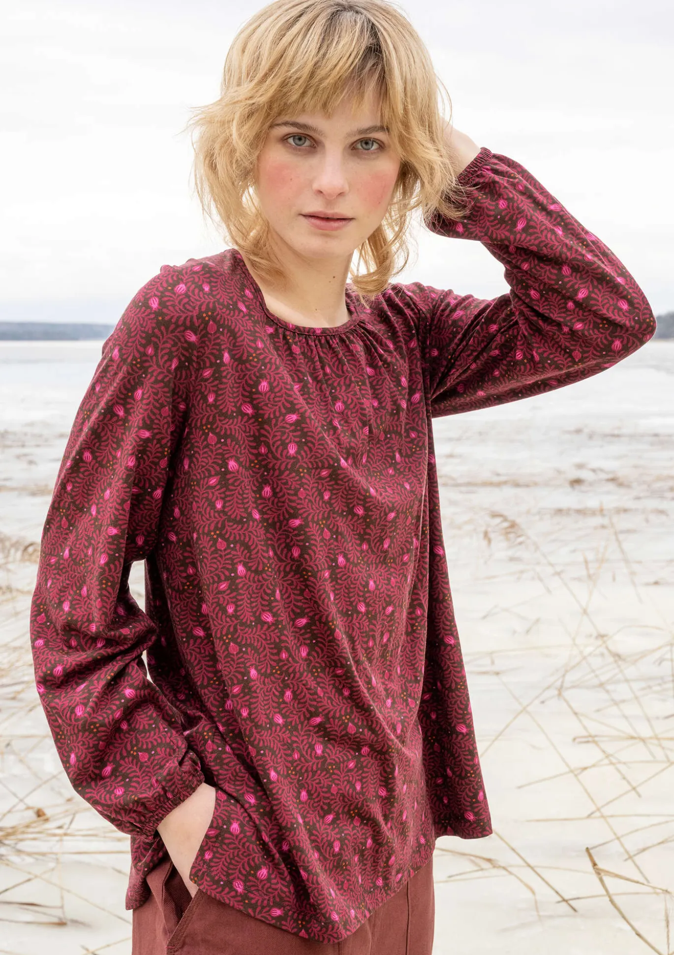 Gudrun Sjödén Shirt „Aurora“ aus Bio-Baumwolle/Modal/Elasthan^ Pullover & Shirts