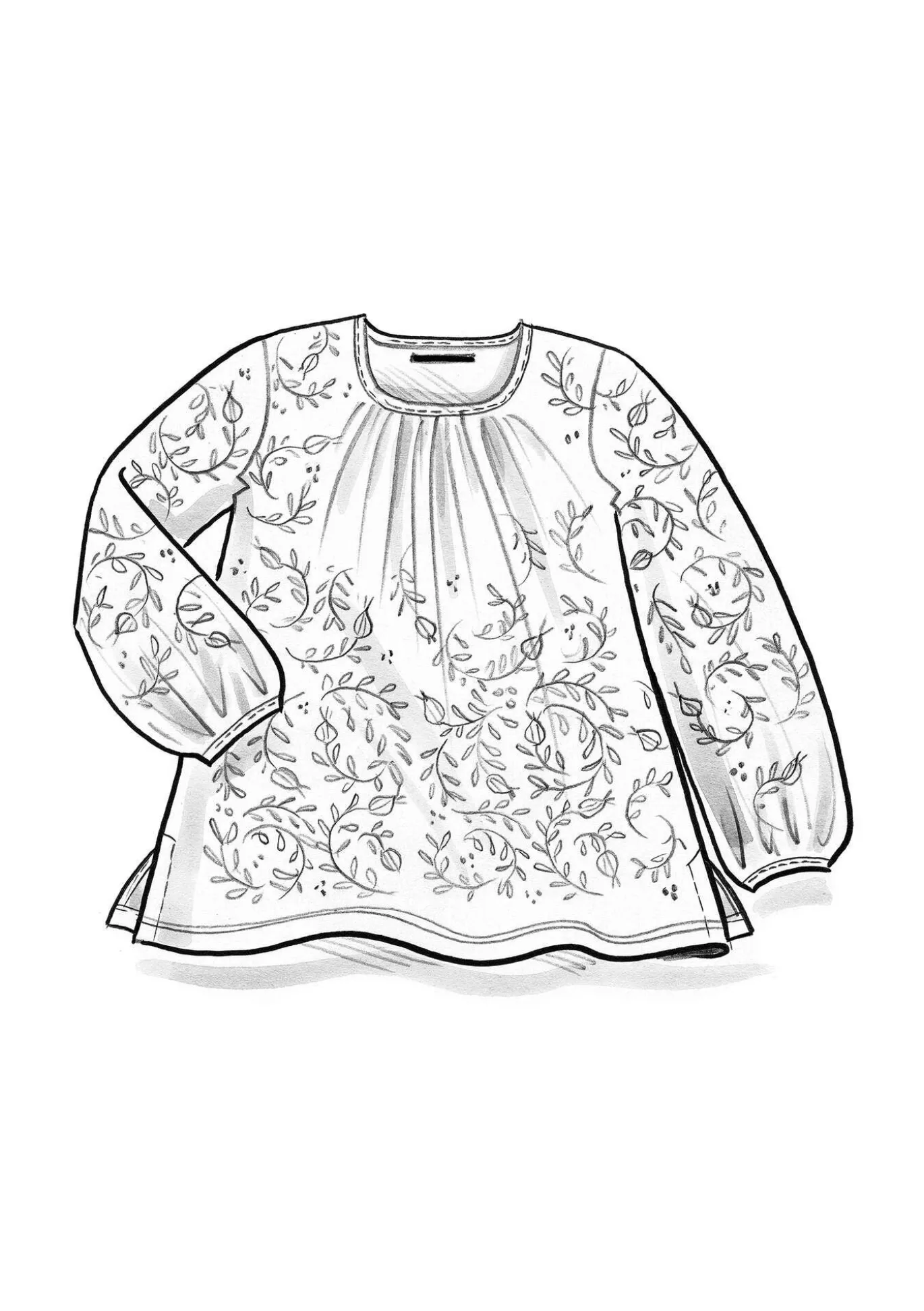 Gudrun Sjödén Shirt „Aurora“ aus Bio-Baumwolle/Modal/Elasthan^ Pullover & Shirts