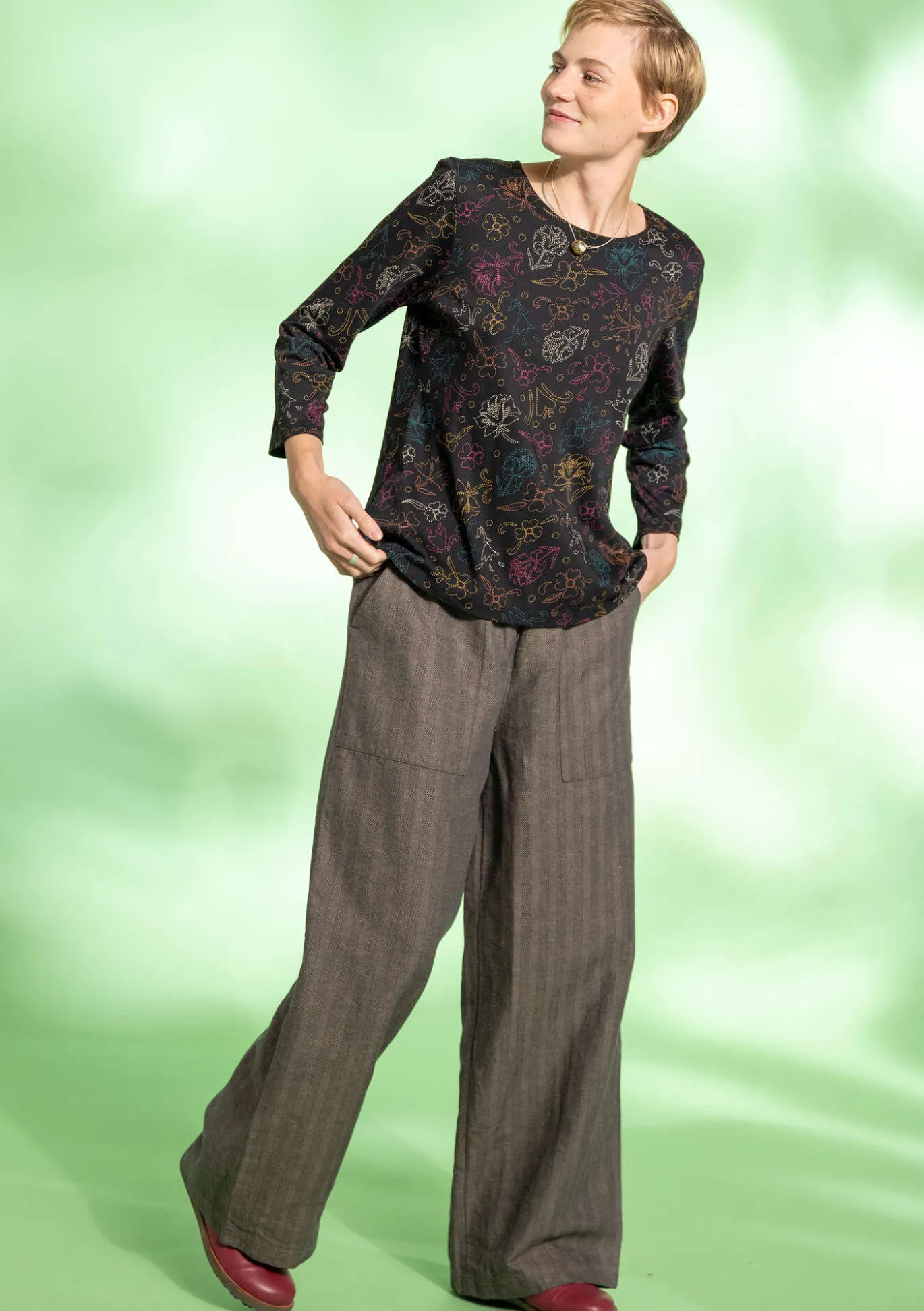 Gudrun Sjödén Shirt „Carmen“ aus Bio-Baumwolle/Modal^ Pullover & Shirts
