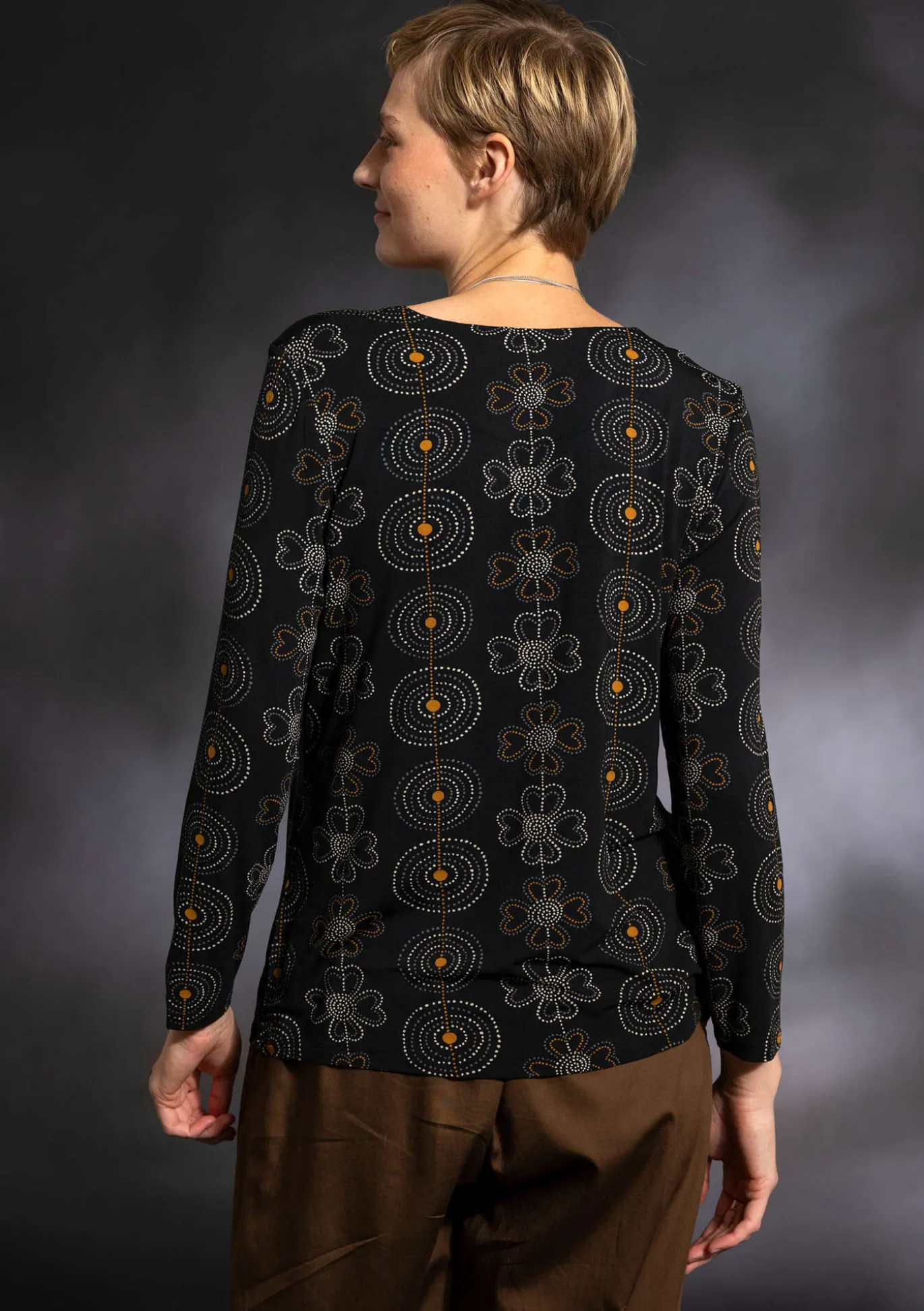 Gudrun Sjödén Shirt „Deco“ aus Micromodal/Elasthan^ Pullover & Shirts