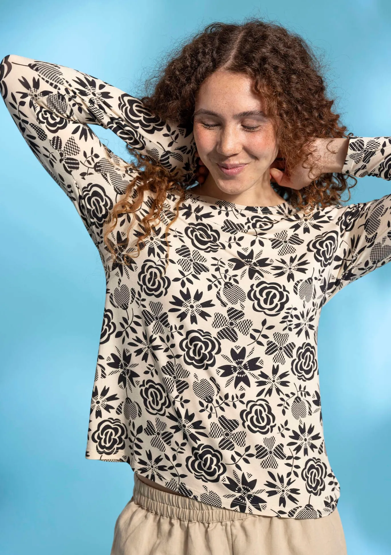 Gudrun Sjödén Shirt „Karin“ aus Micromodal/Elasthan^ Pullover & Shirts
