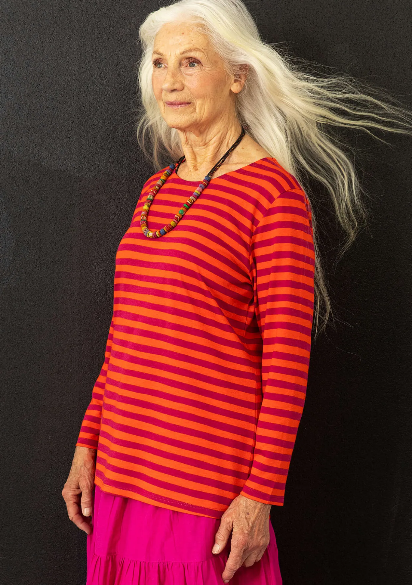 Gudrun Sjödén Shirt „Mika“ aus Bio-Baumwolle/Modal^ Pullover & Shirts