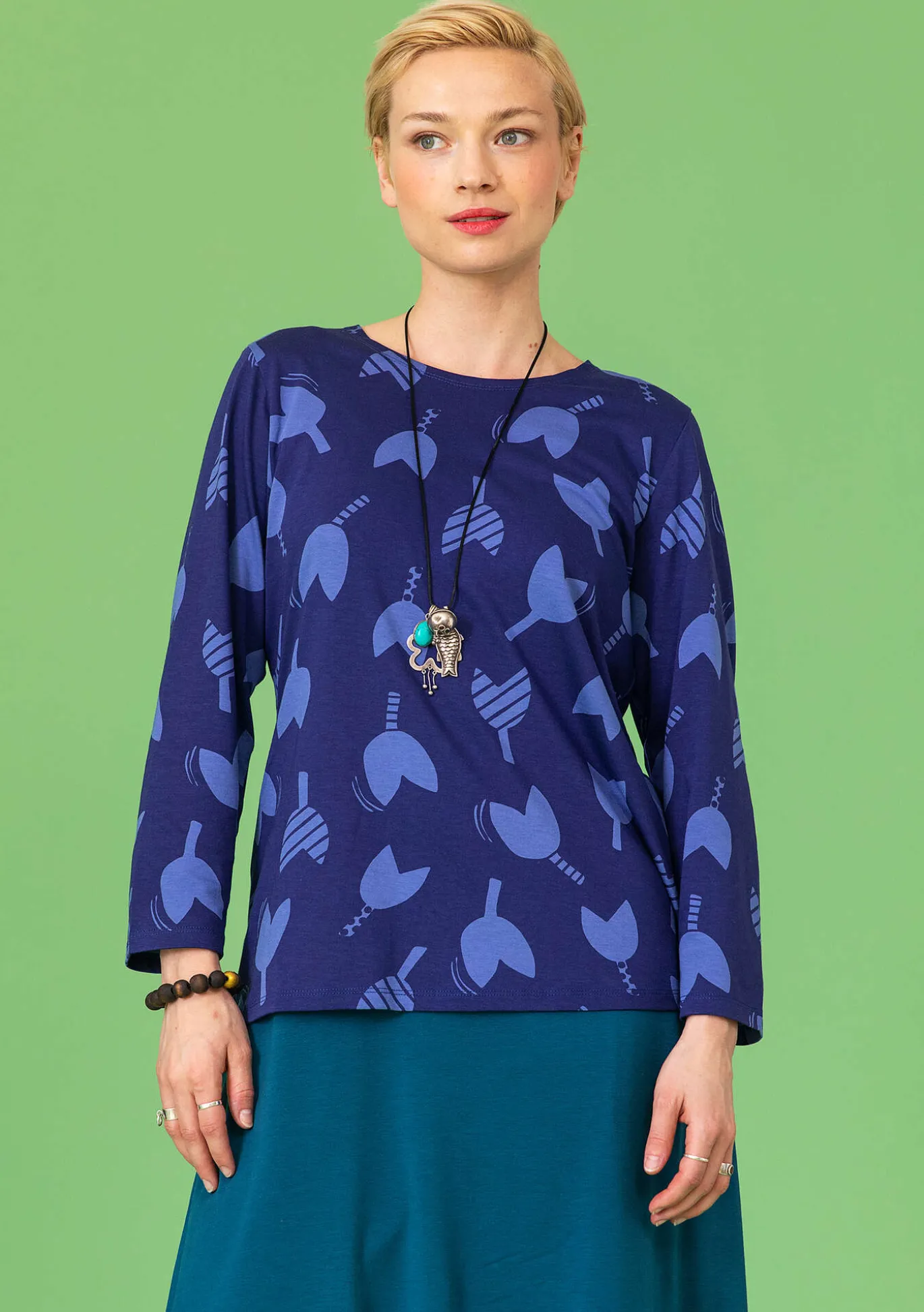 Gudrun Sjödén Shirt „Mika“ aus Bio-Baumwolle/Modal^ Pullover & Shirts